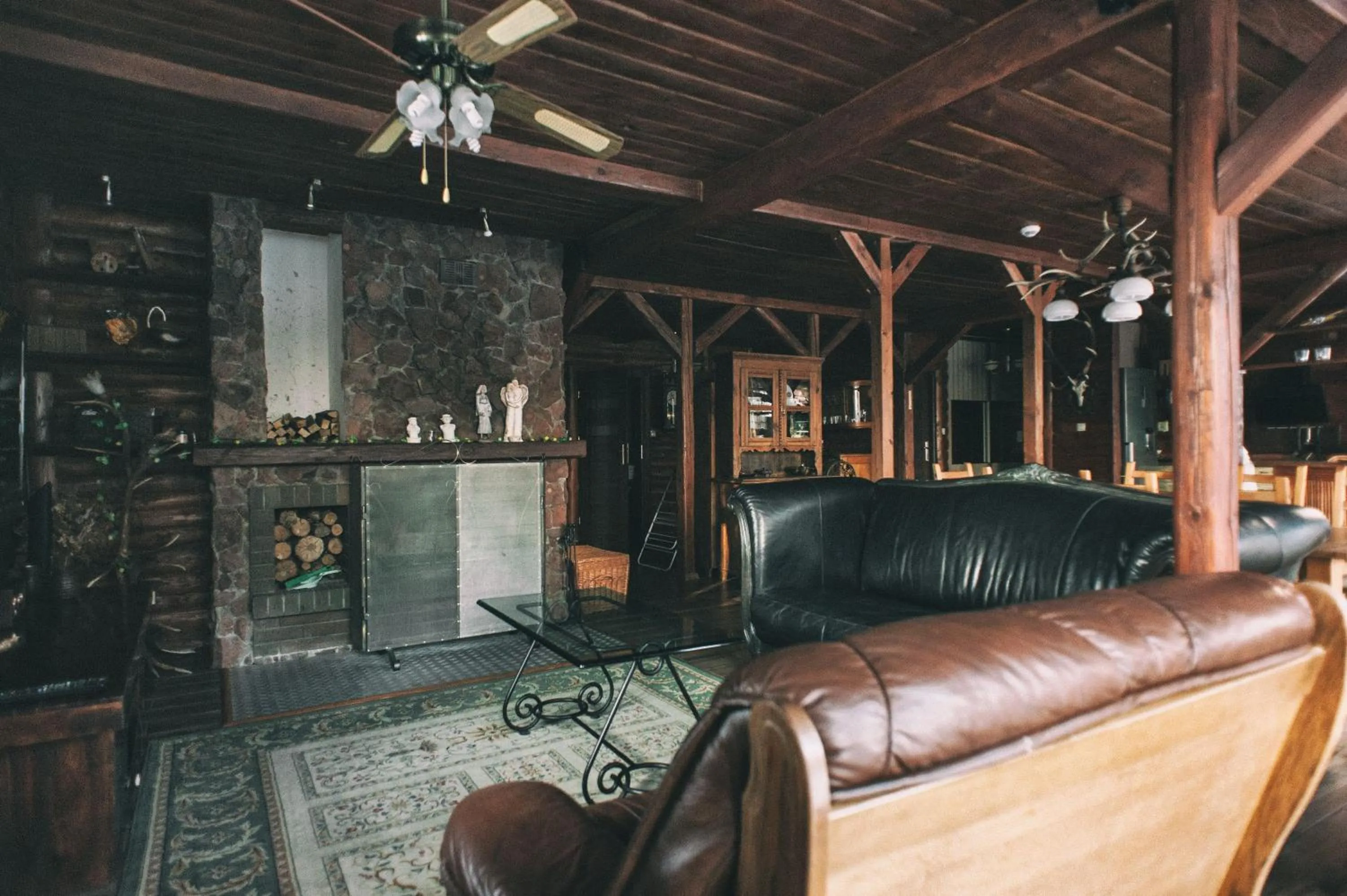 Living room in Gasan Place - Domki na Mazurach