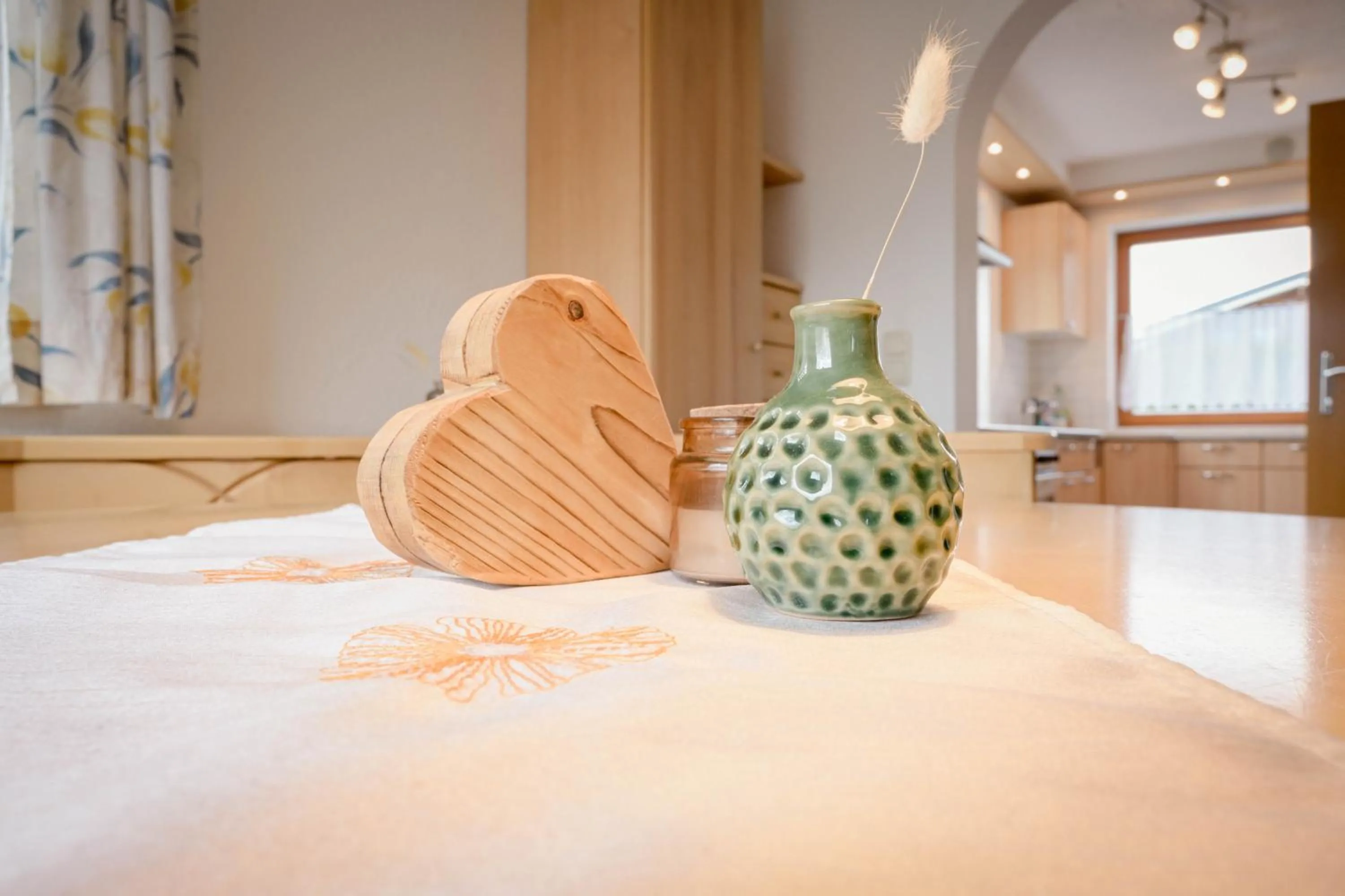 Living room, Bed in Ferienhaus Rauris