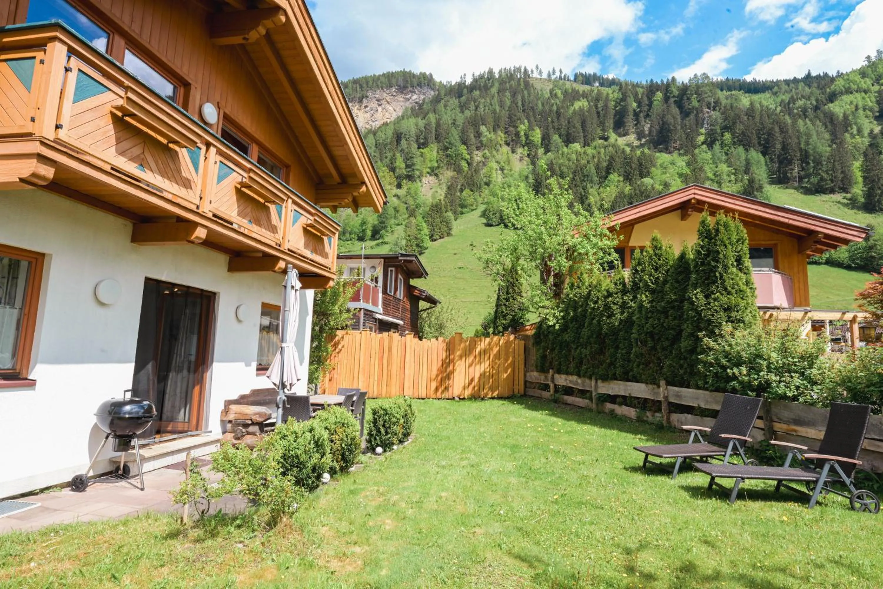 BBQ facilities in Ferienhaus Rauris