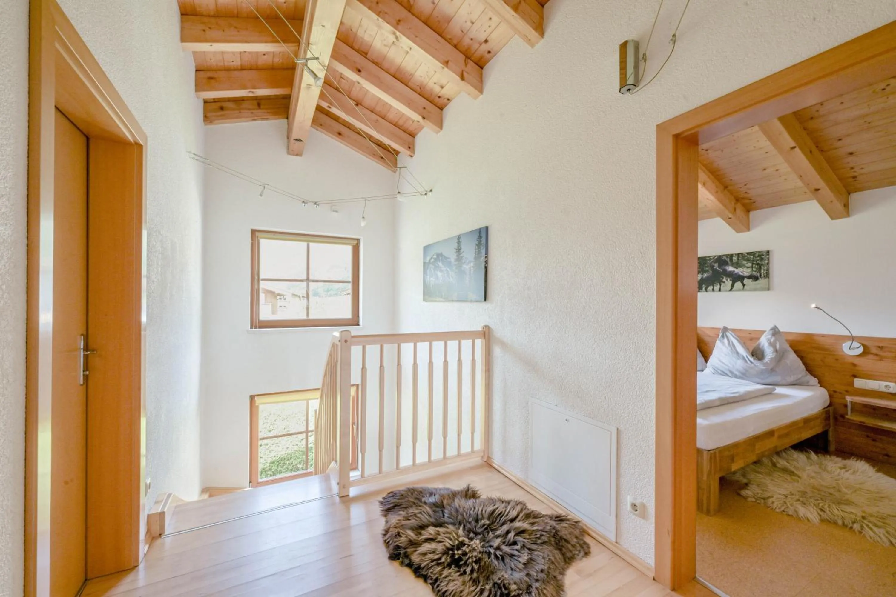 Bedroom, Bed in Ferienhaus Rauris