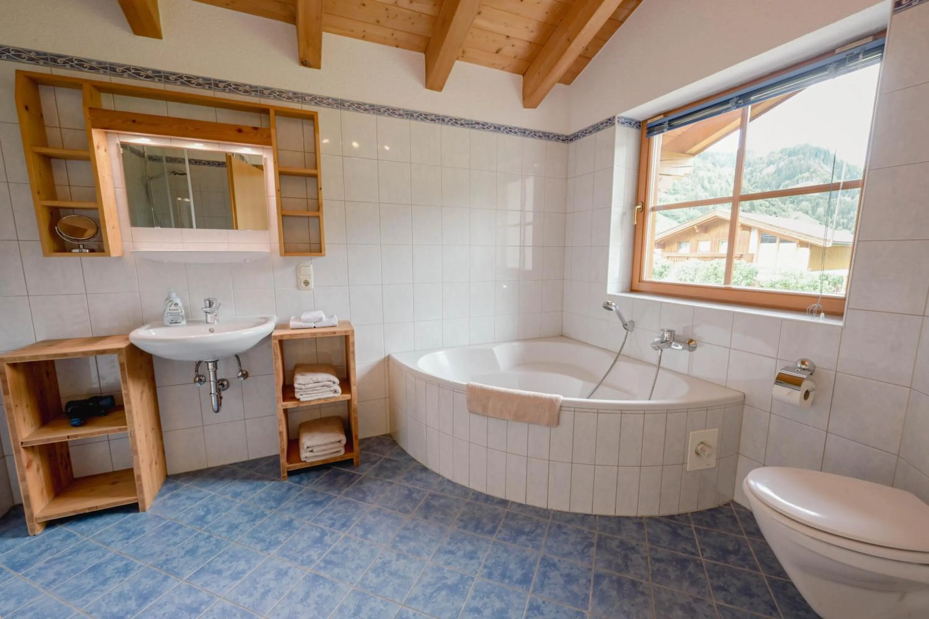 Bathroom in Ferienhaus Rauris