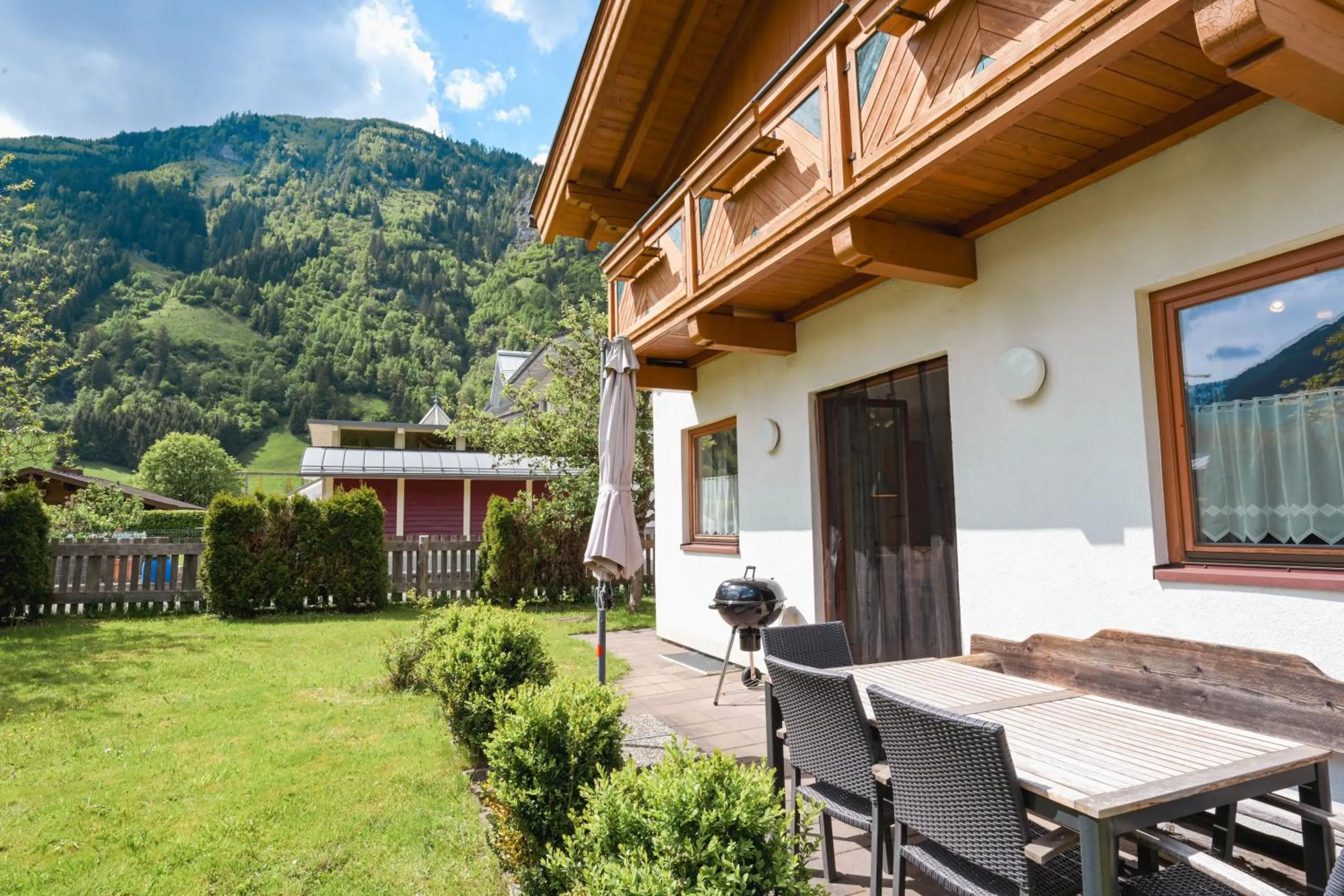 BBQ facilities in Ferienhaus Rauris