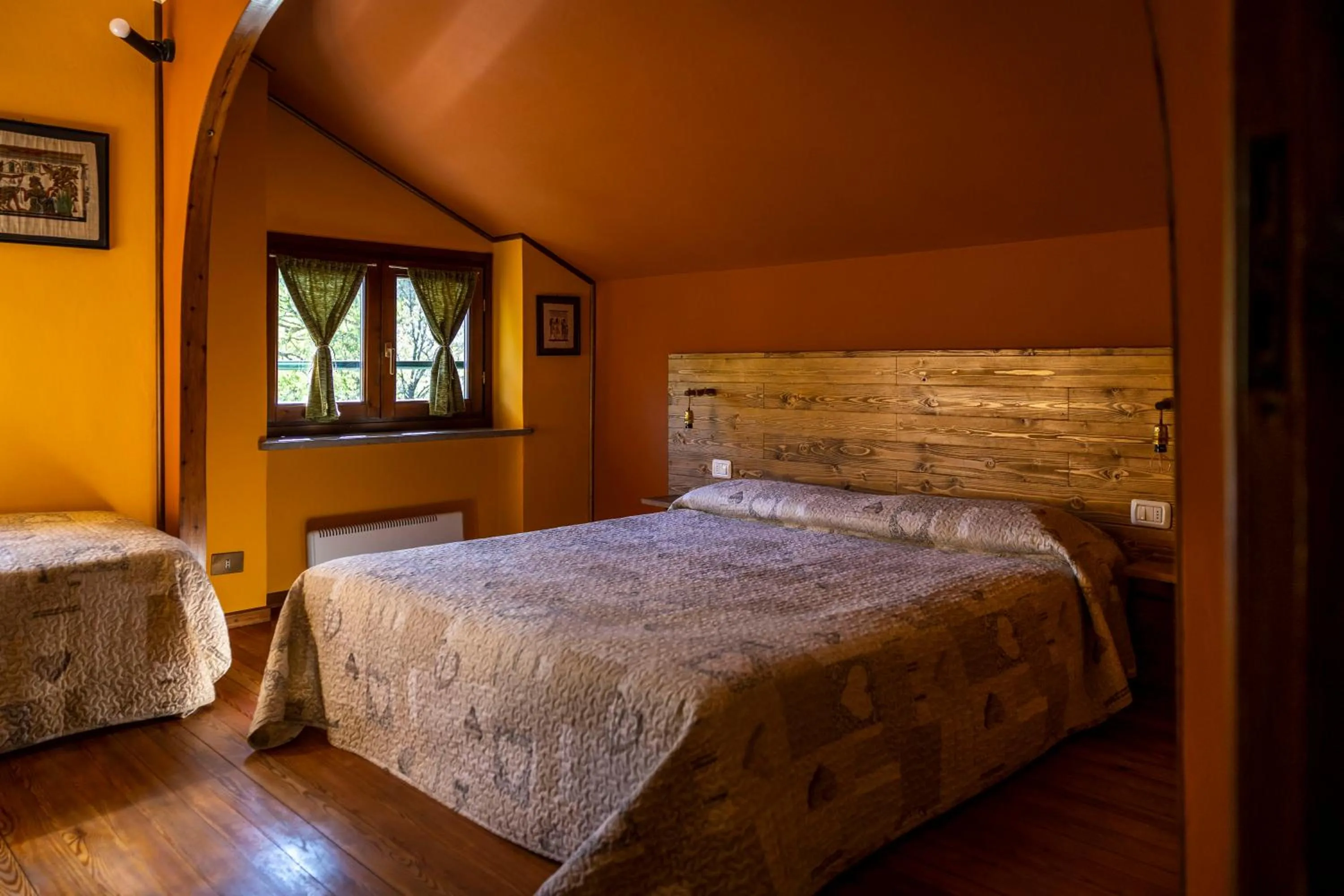 Double Room with Mountain View in B&B Pian Savin