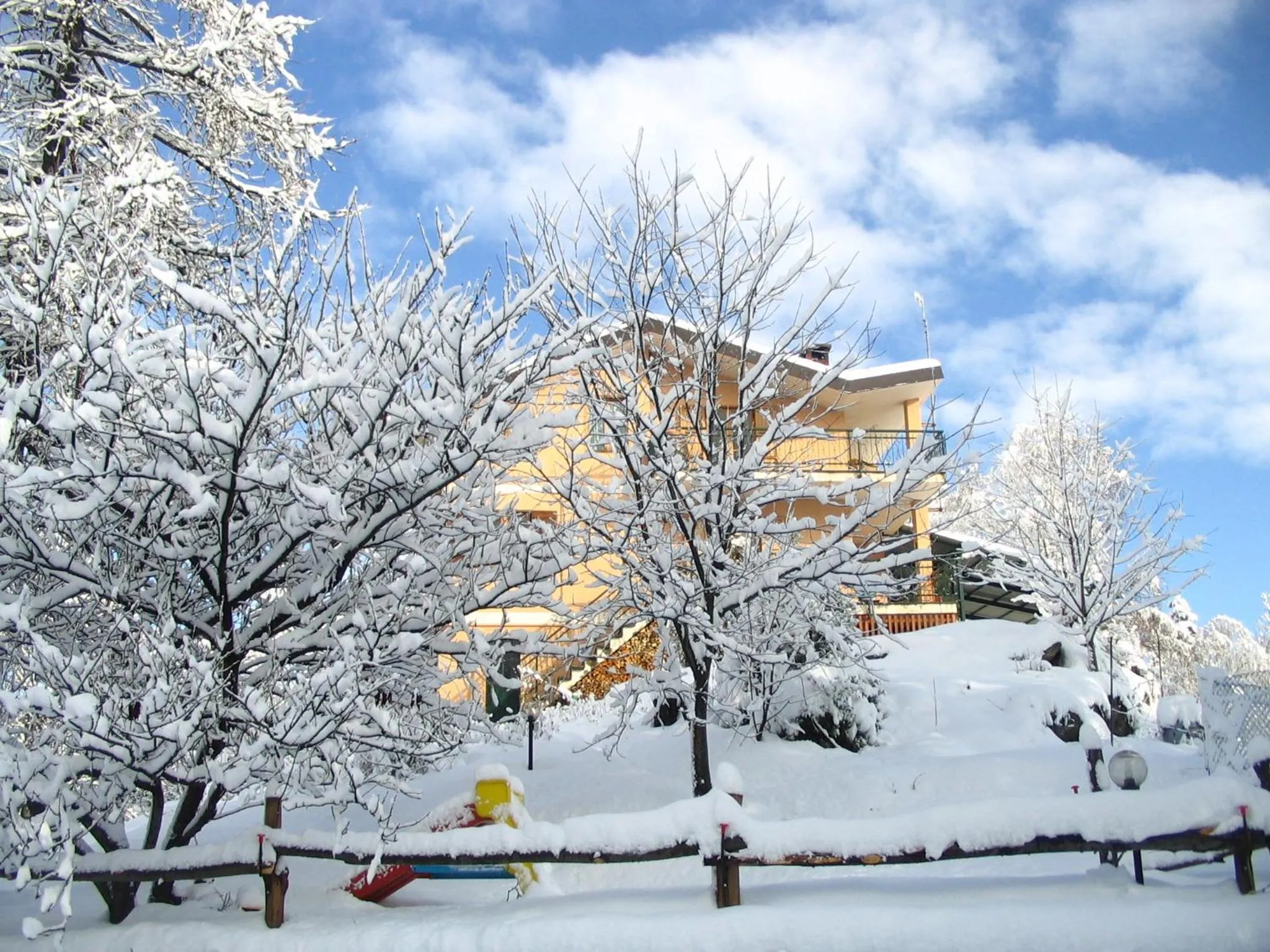 Facade/entrance in B&B Pian Savin