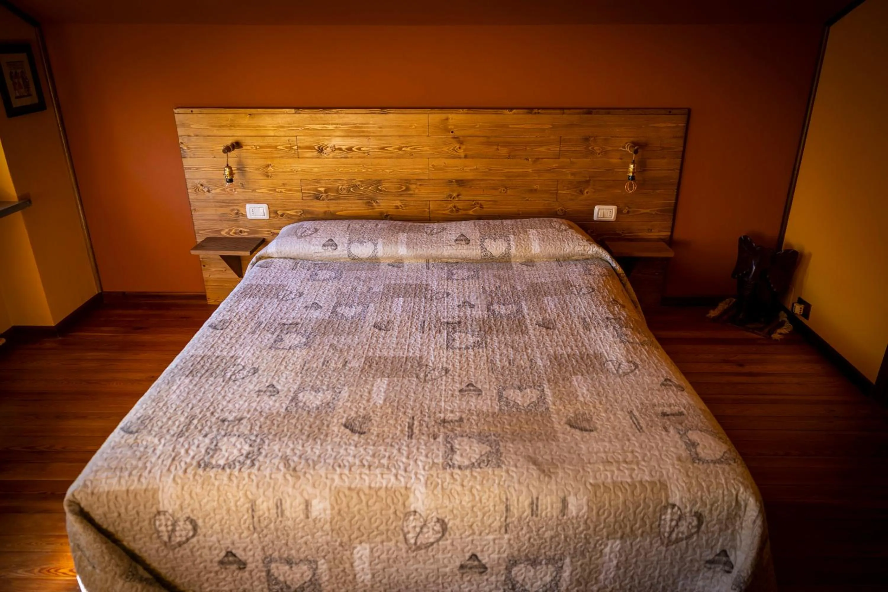 Bed in B&B Pian Savin