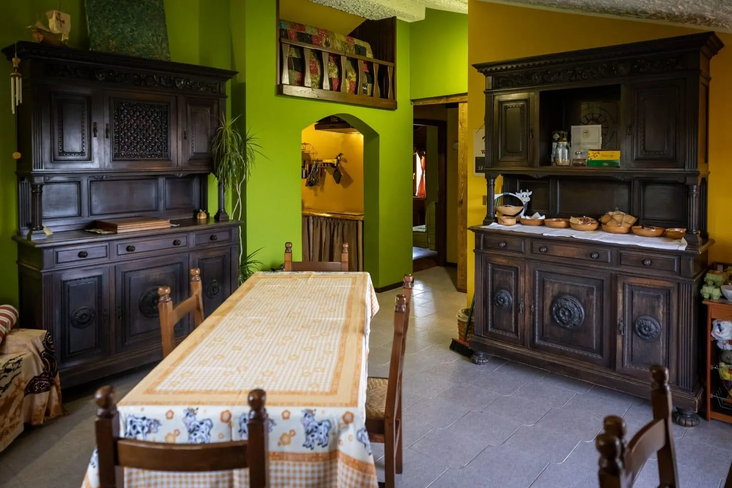 Bed in B&B Pian Savin
