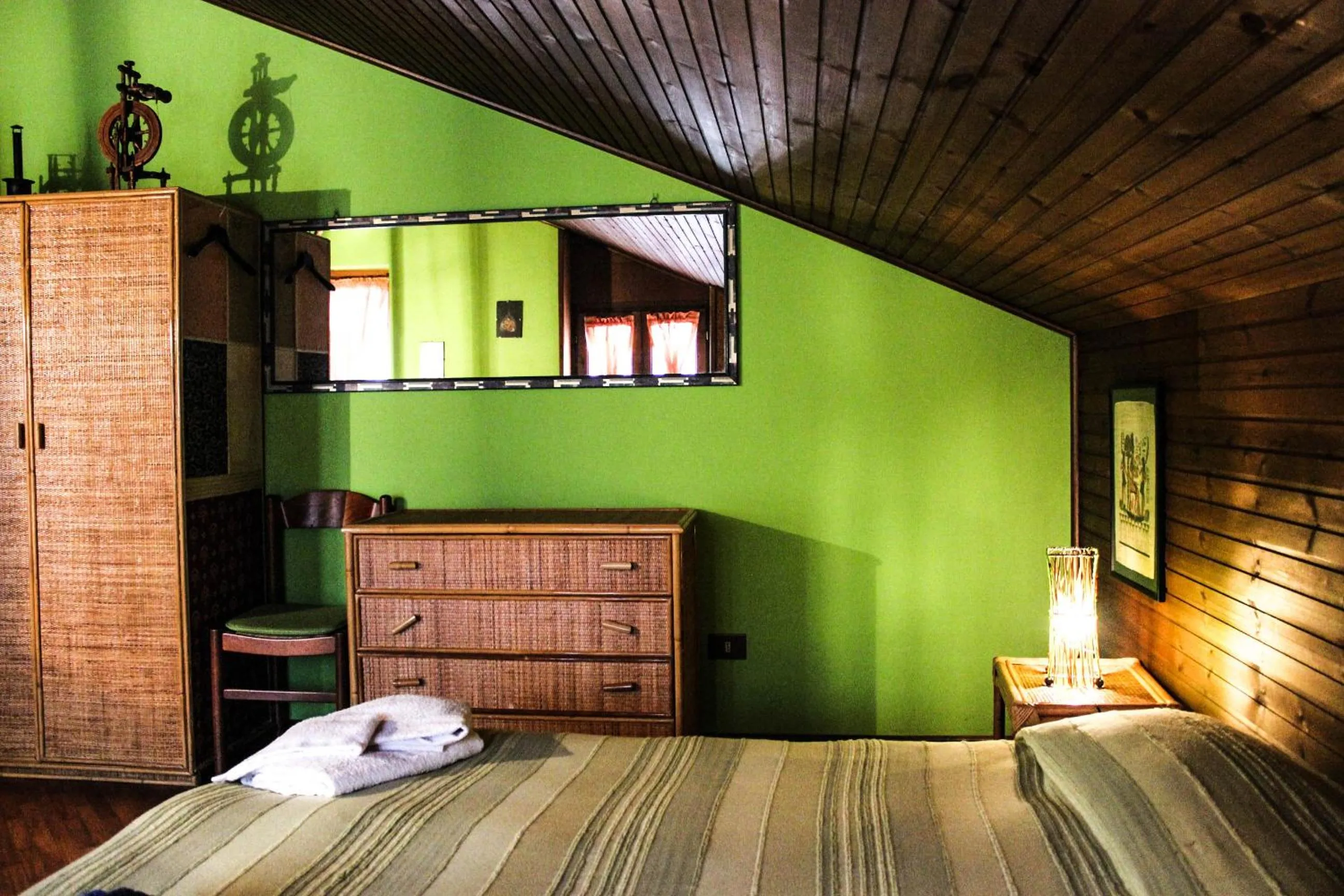 Bed in B&B Pian Savin