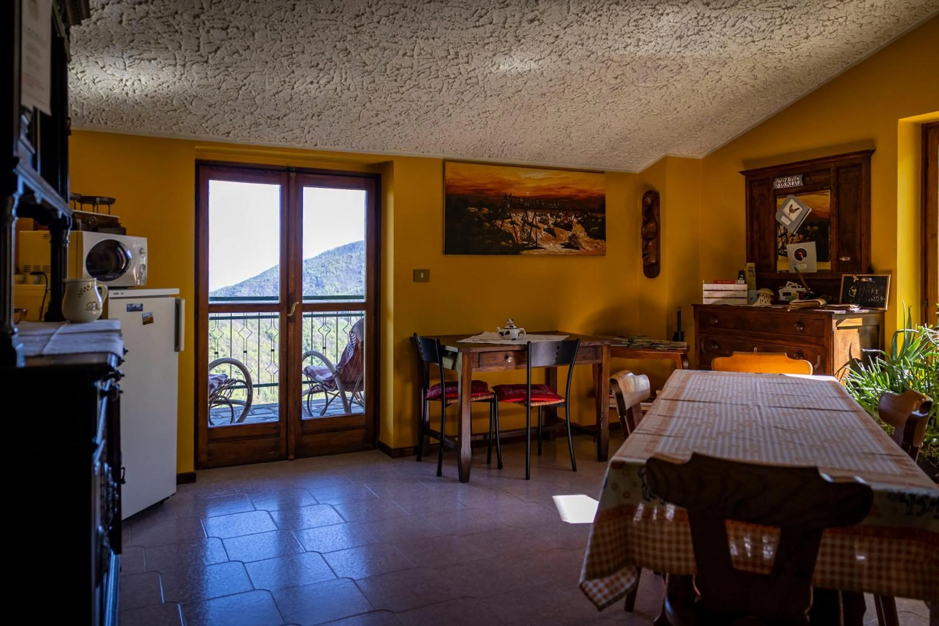 Kitchen or kitchenette in B&B Pian Savin