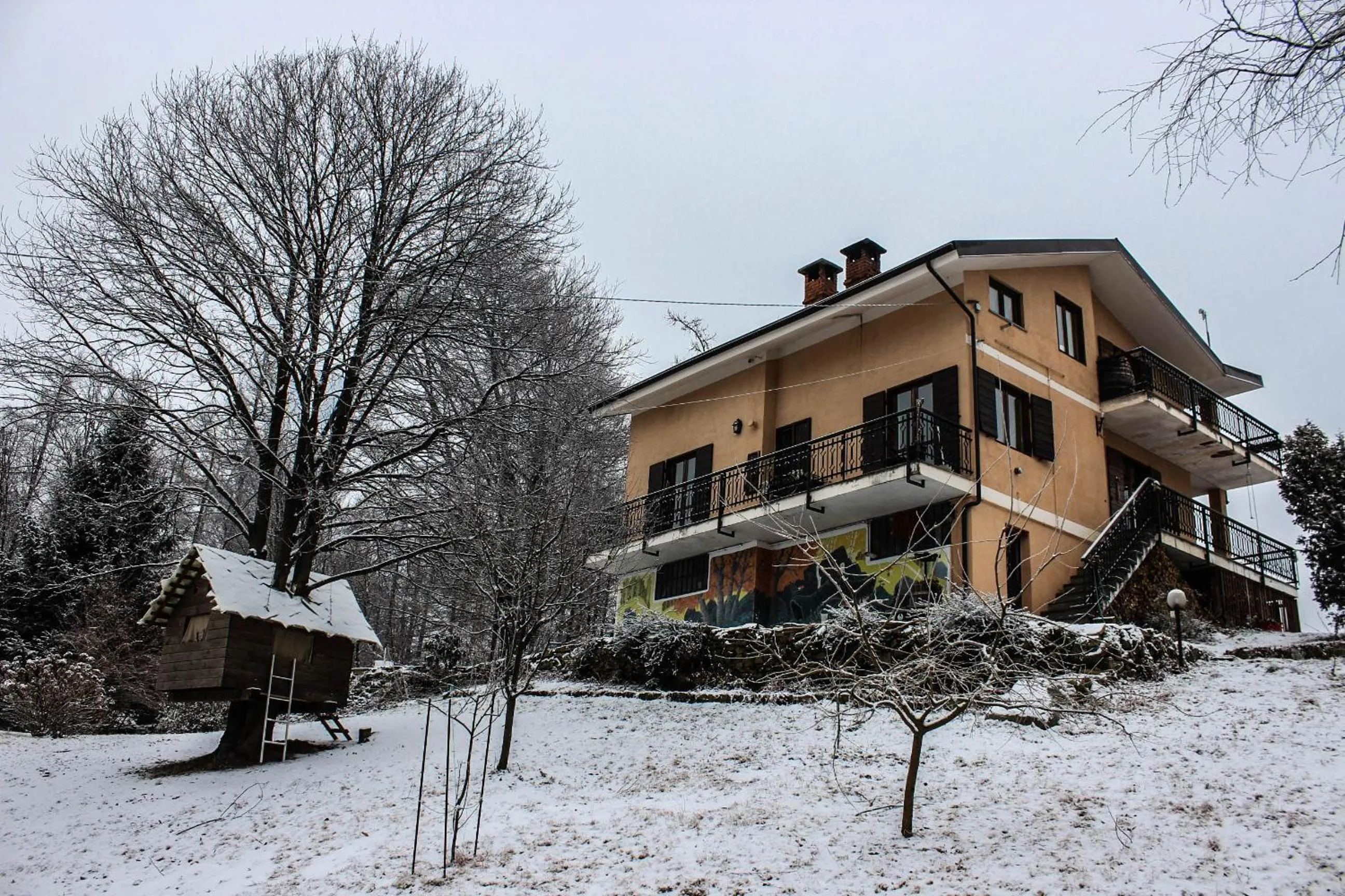 Facade/entrance in B&B Pian Savin