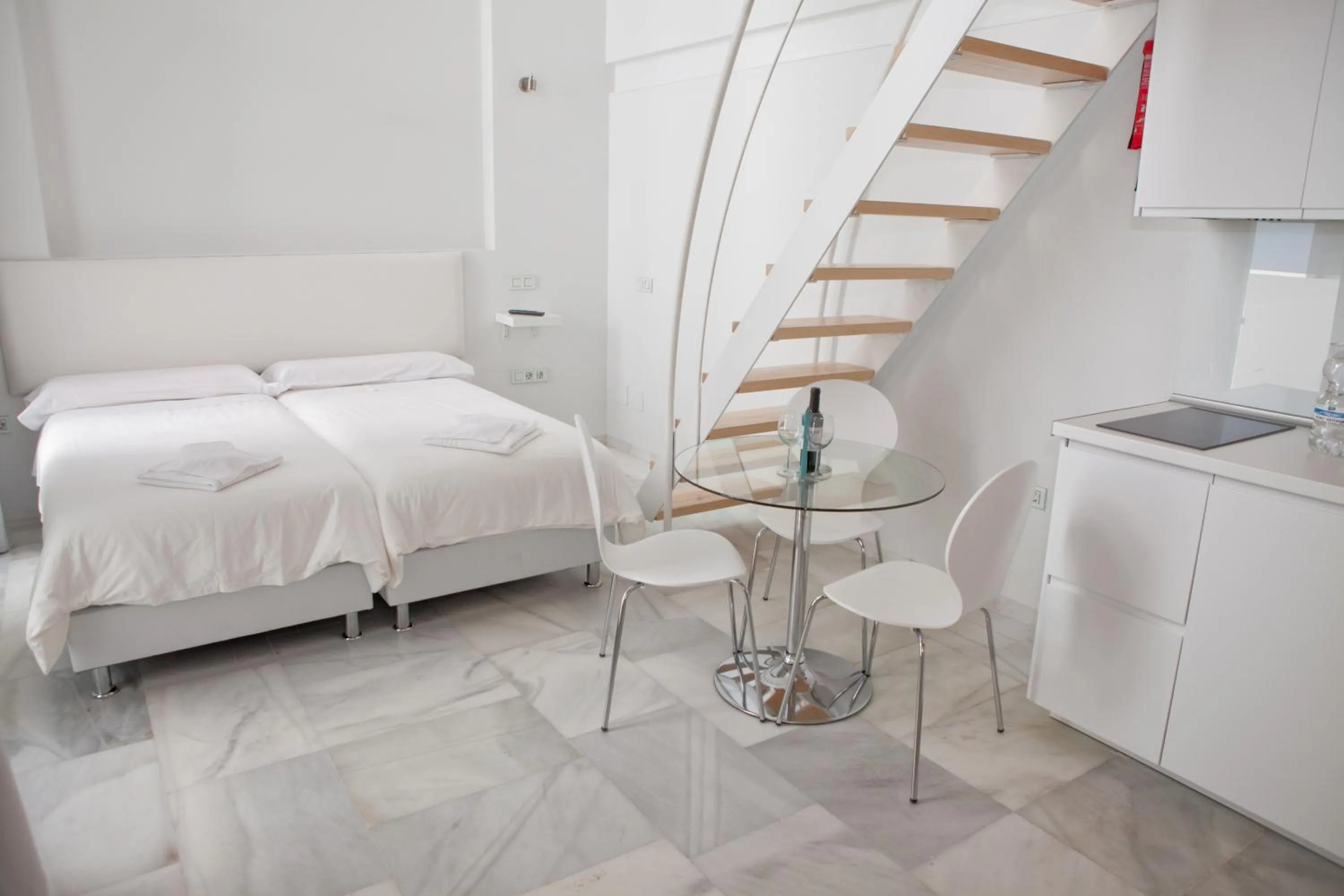 Bedroom, Bed in Malaga City Breaks