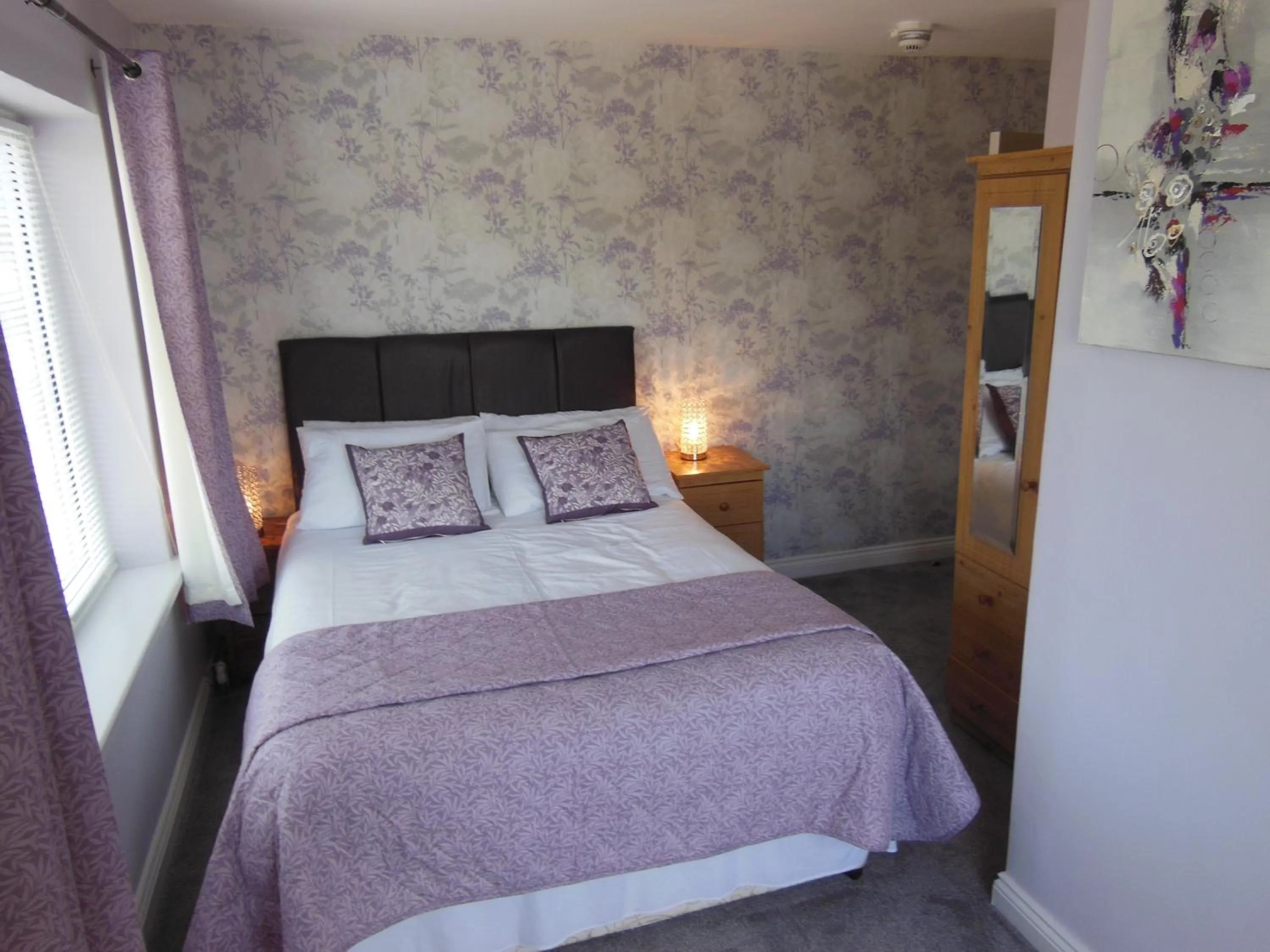 Bedroom, Bed in Y Giler Arms