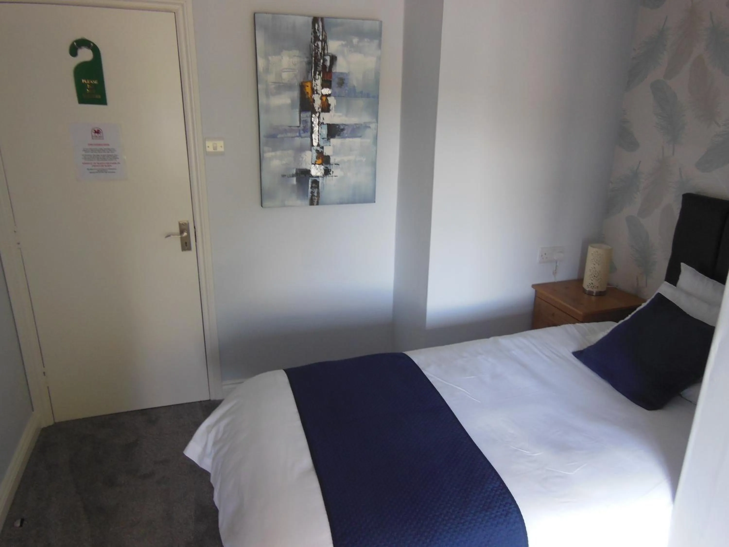 Bedroom, Bed in Y Giler Arms