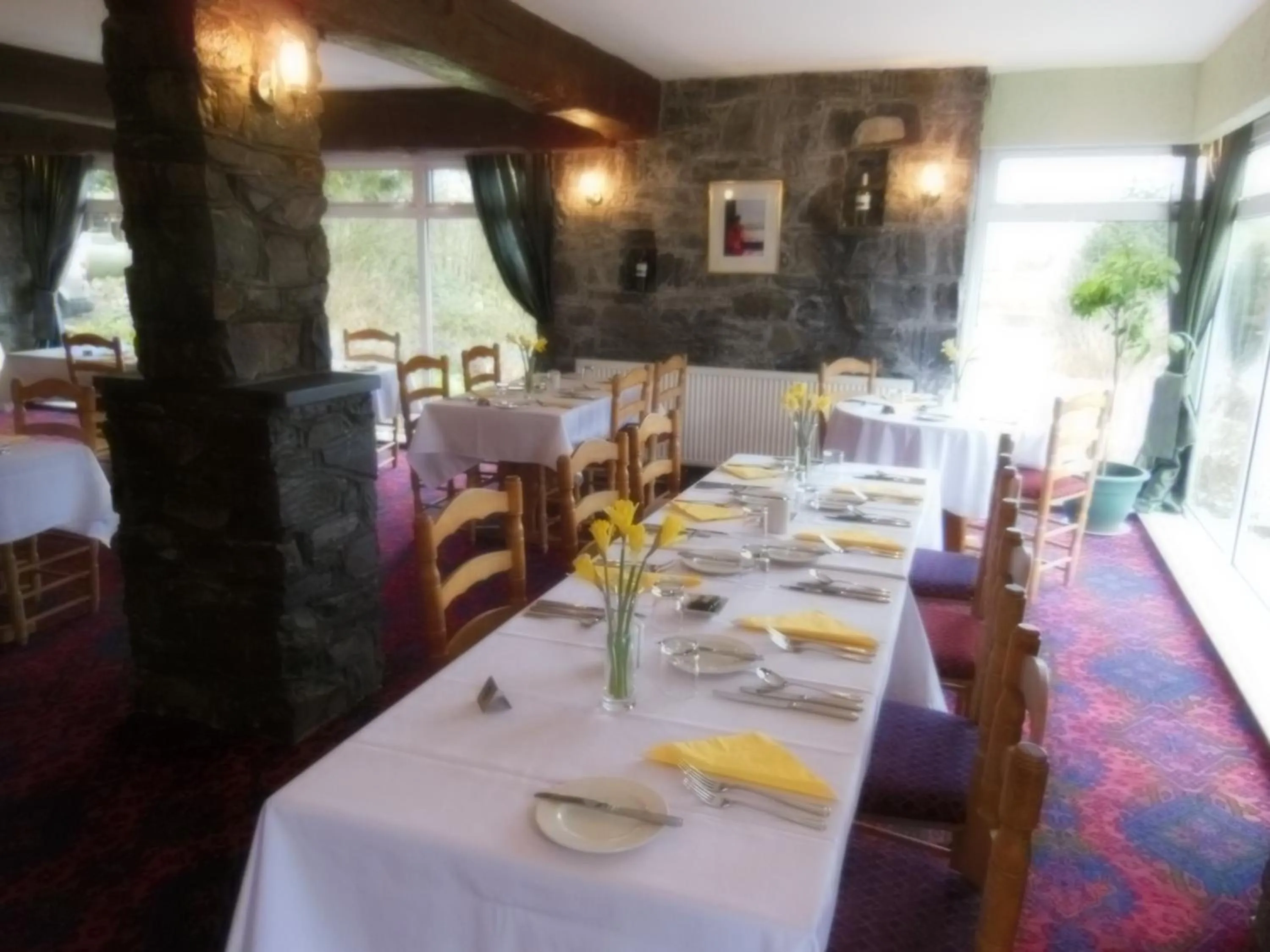 Dining area in Y Giler Arms