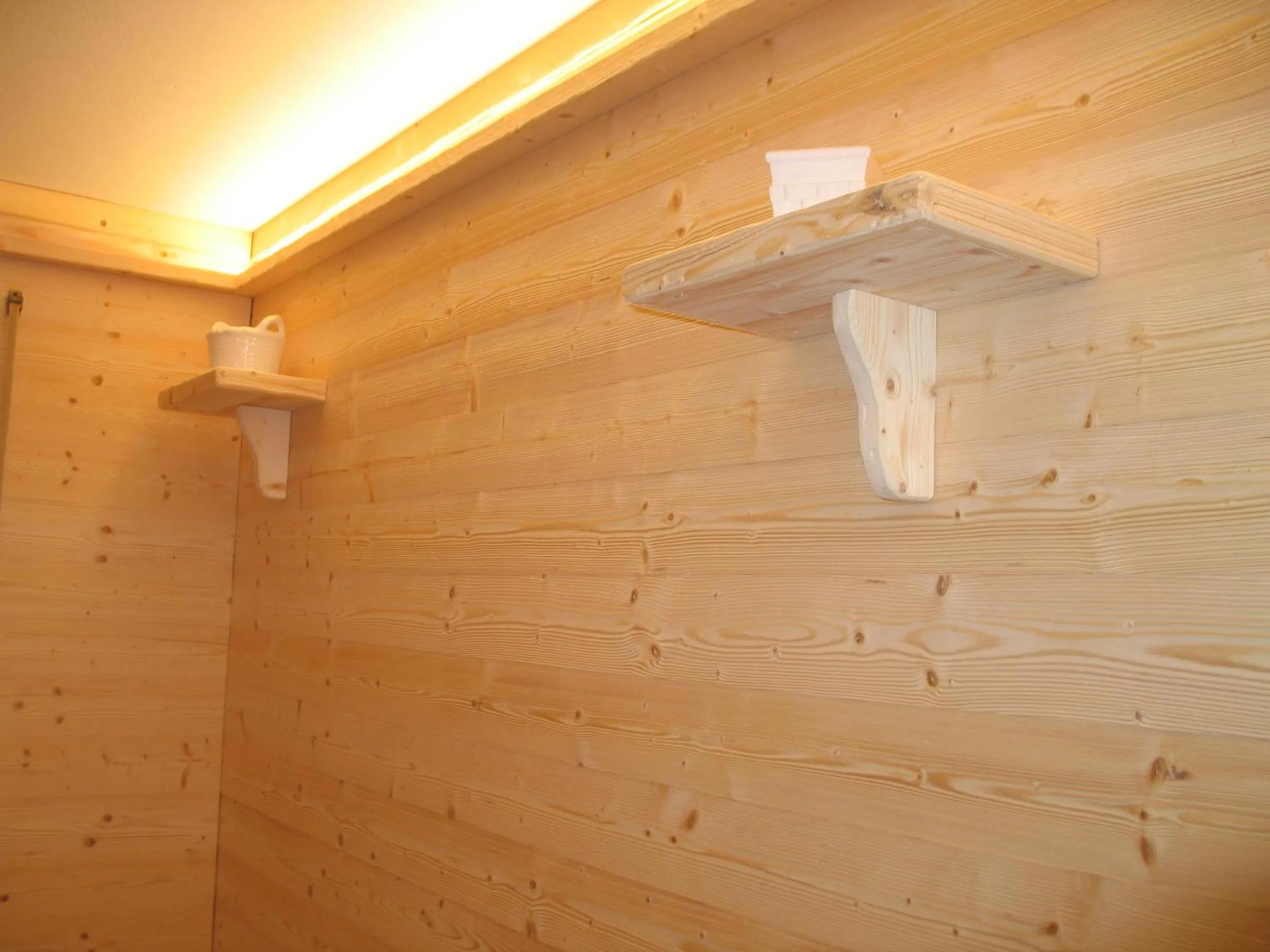 Communal kitchen in B & B Le Riue