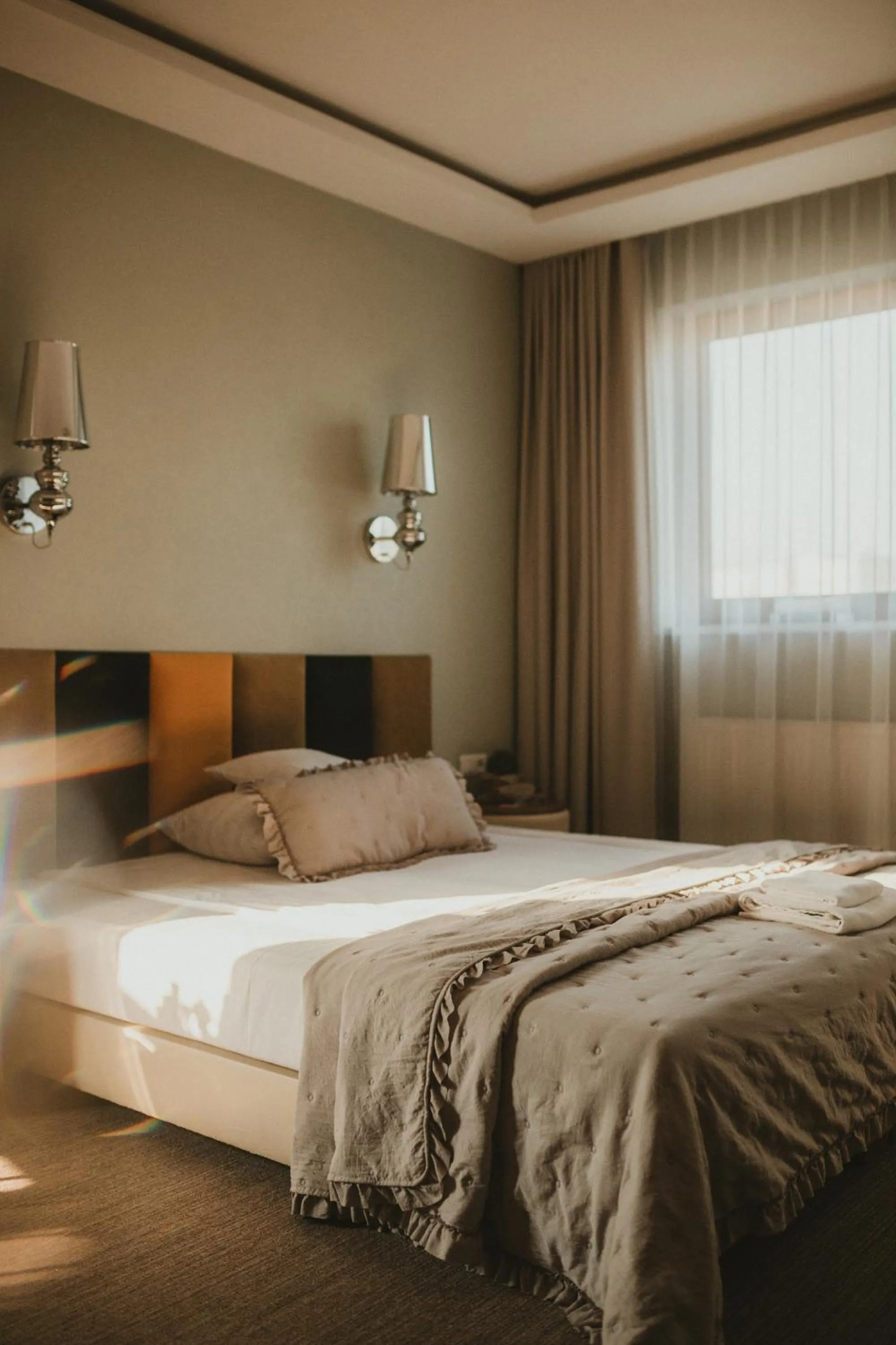 Bed in Hotel Wróblewscy