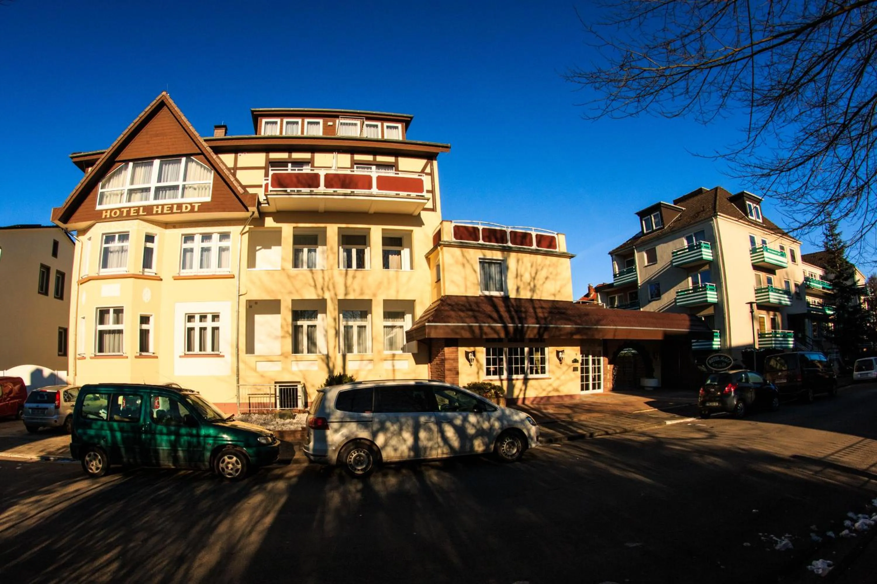 Property building in Hotel Heldt