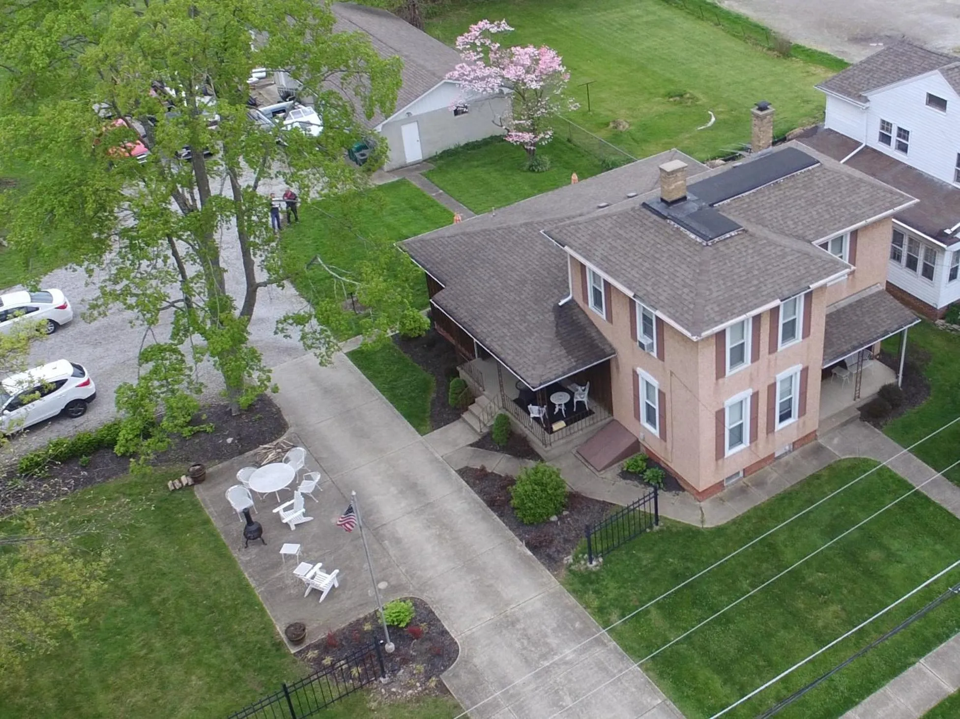 Bird's eye view in Carraway Guest House