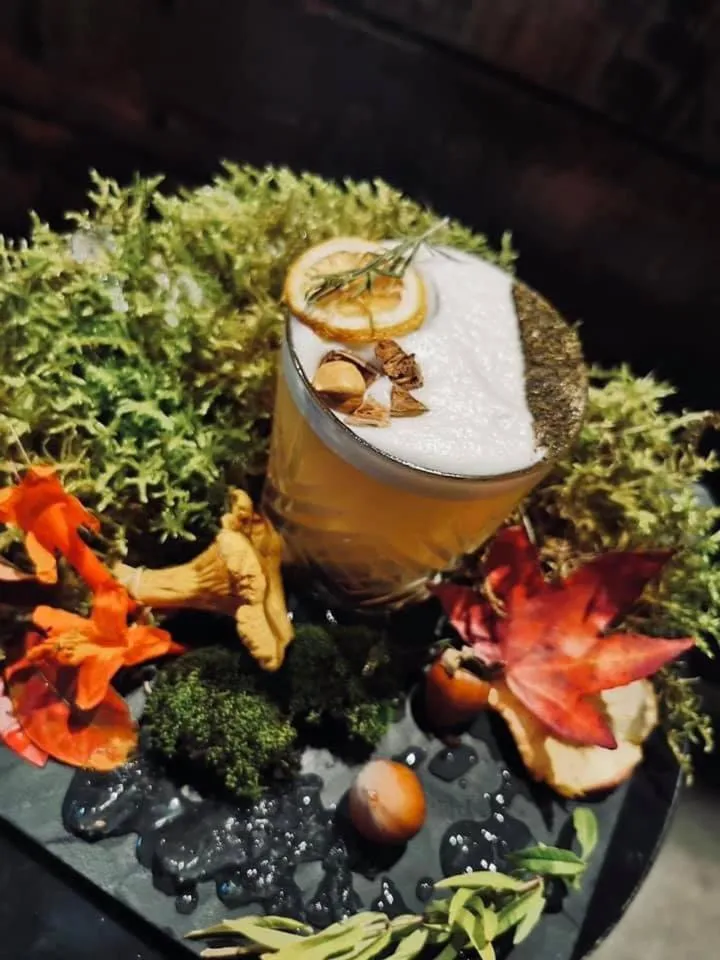 Lounge or bar in Les chambres de Lily