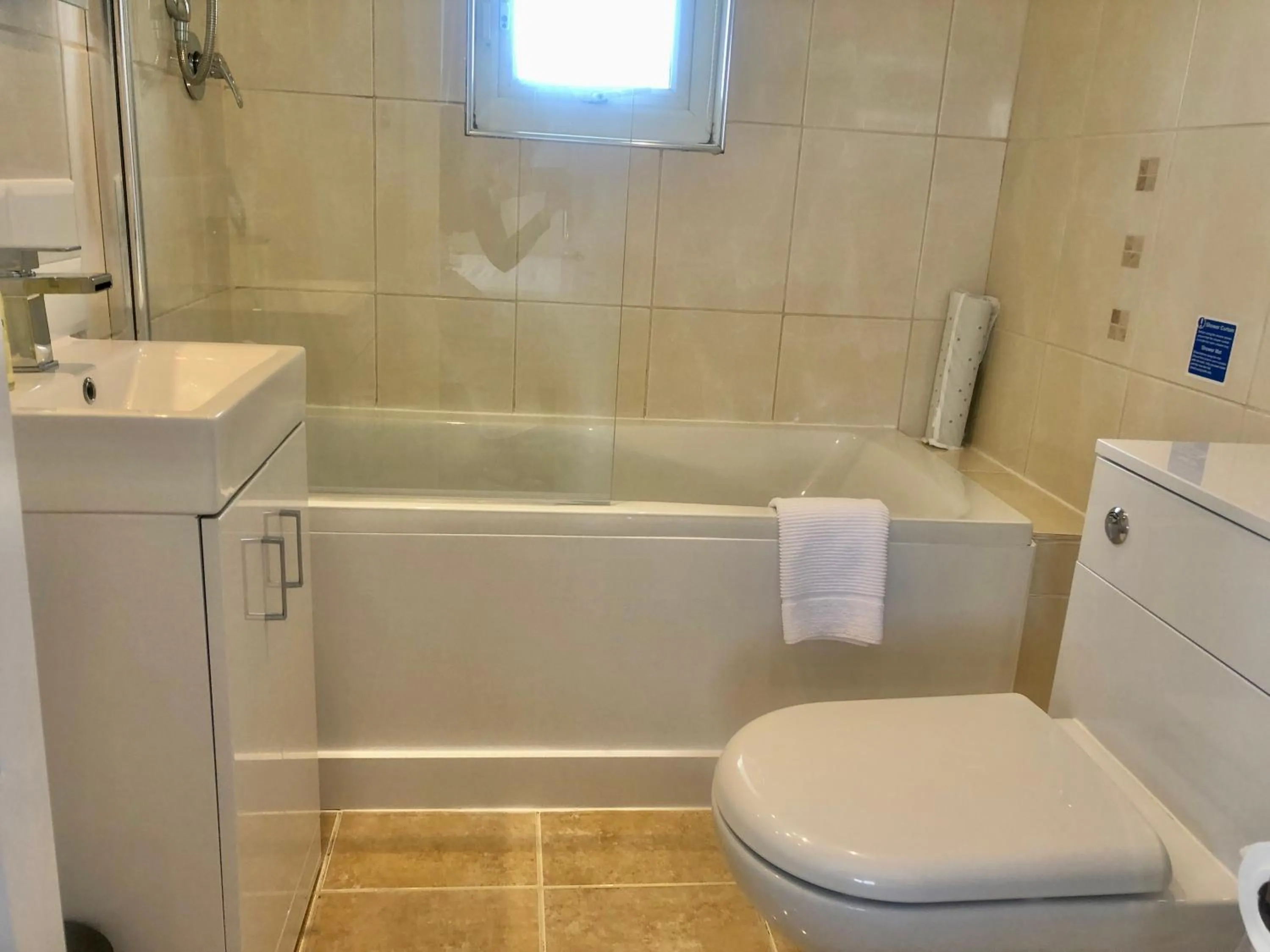 Bathroom in The Old Quay House