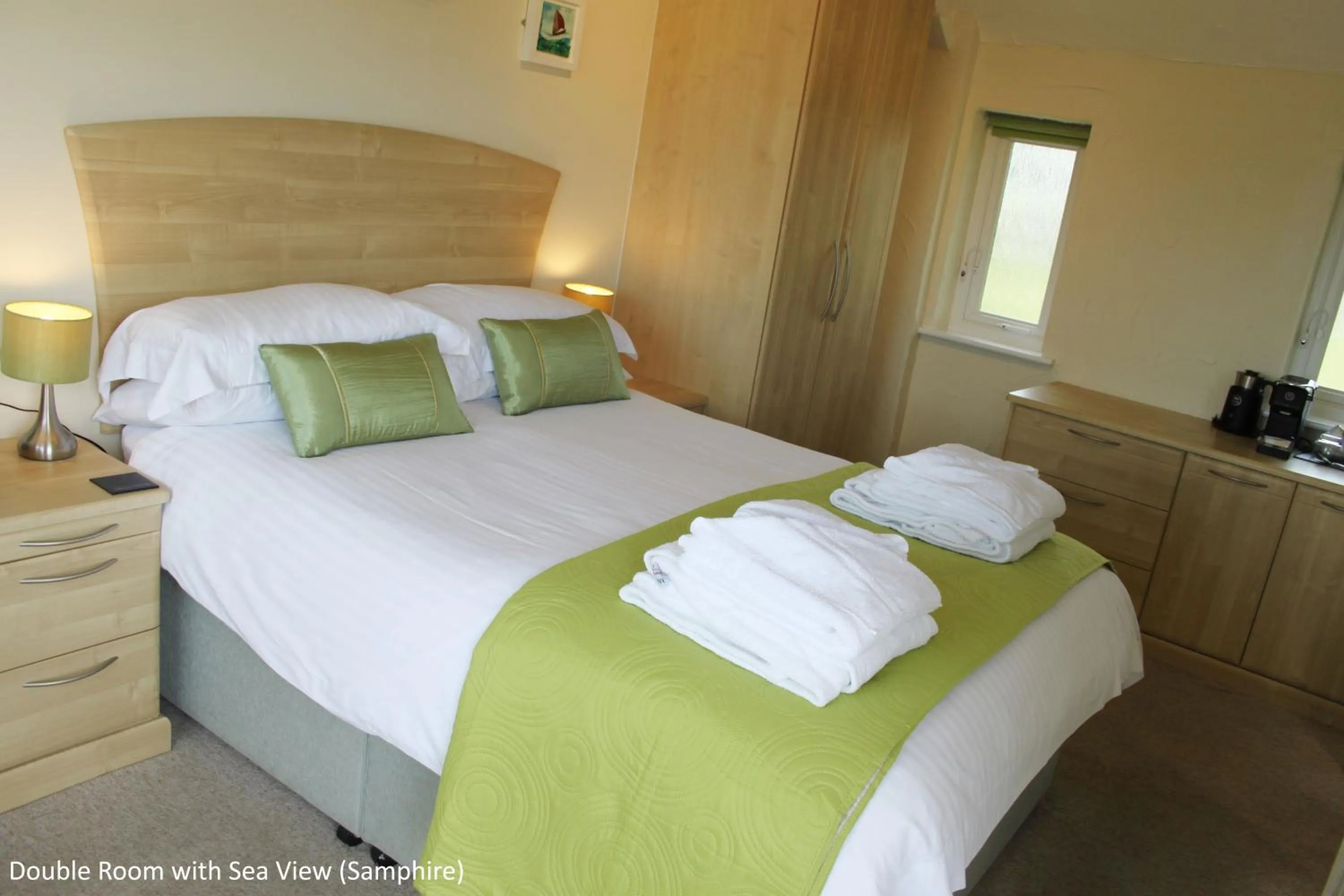Bedroom, Bed in The Old Quay House