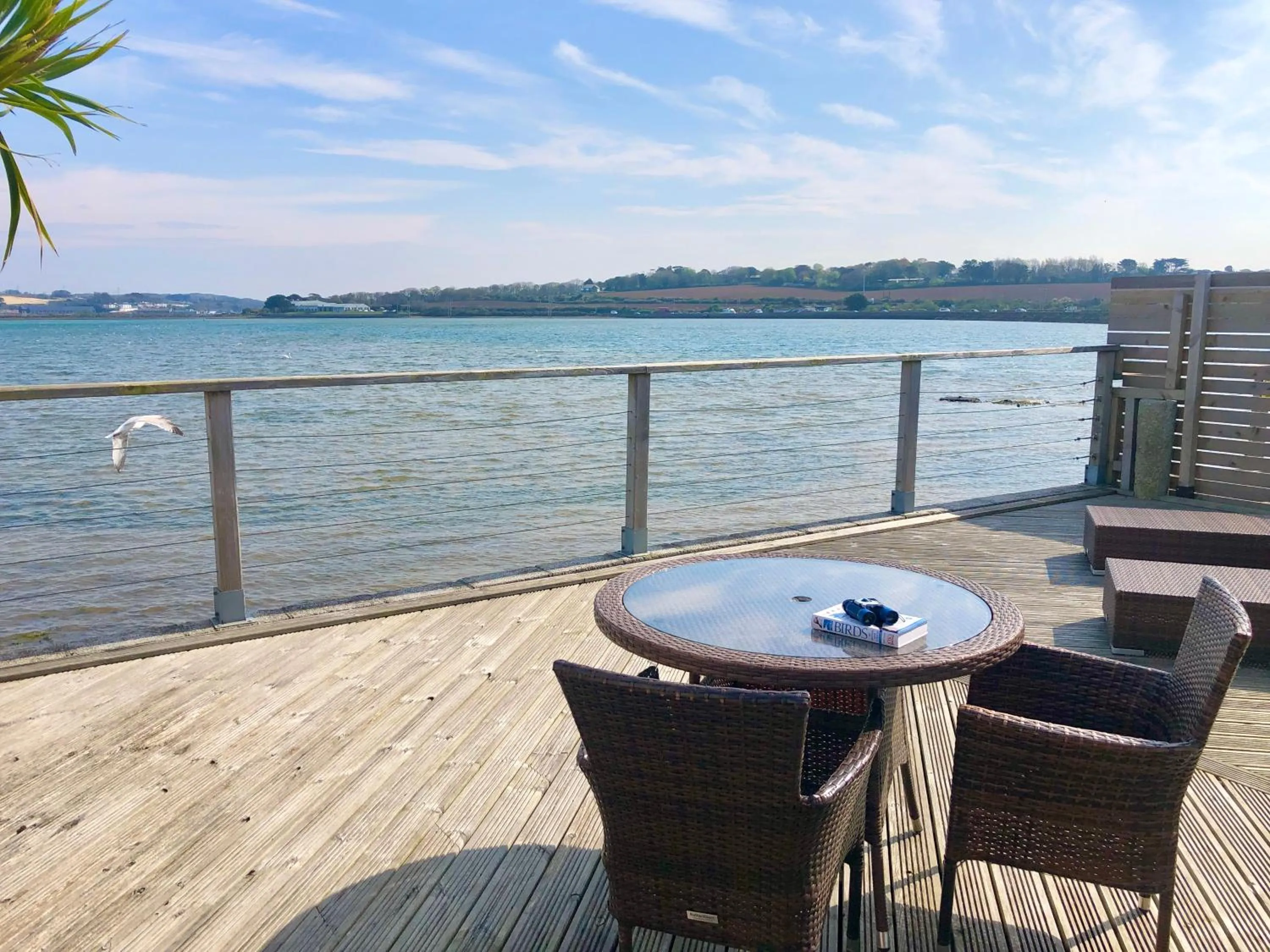 Patio in The Old Quay House