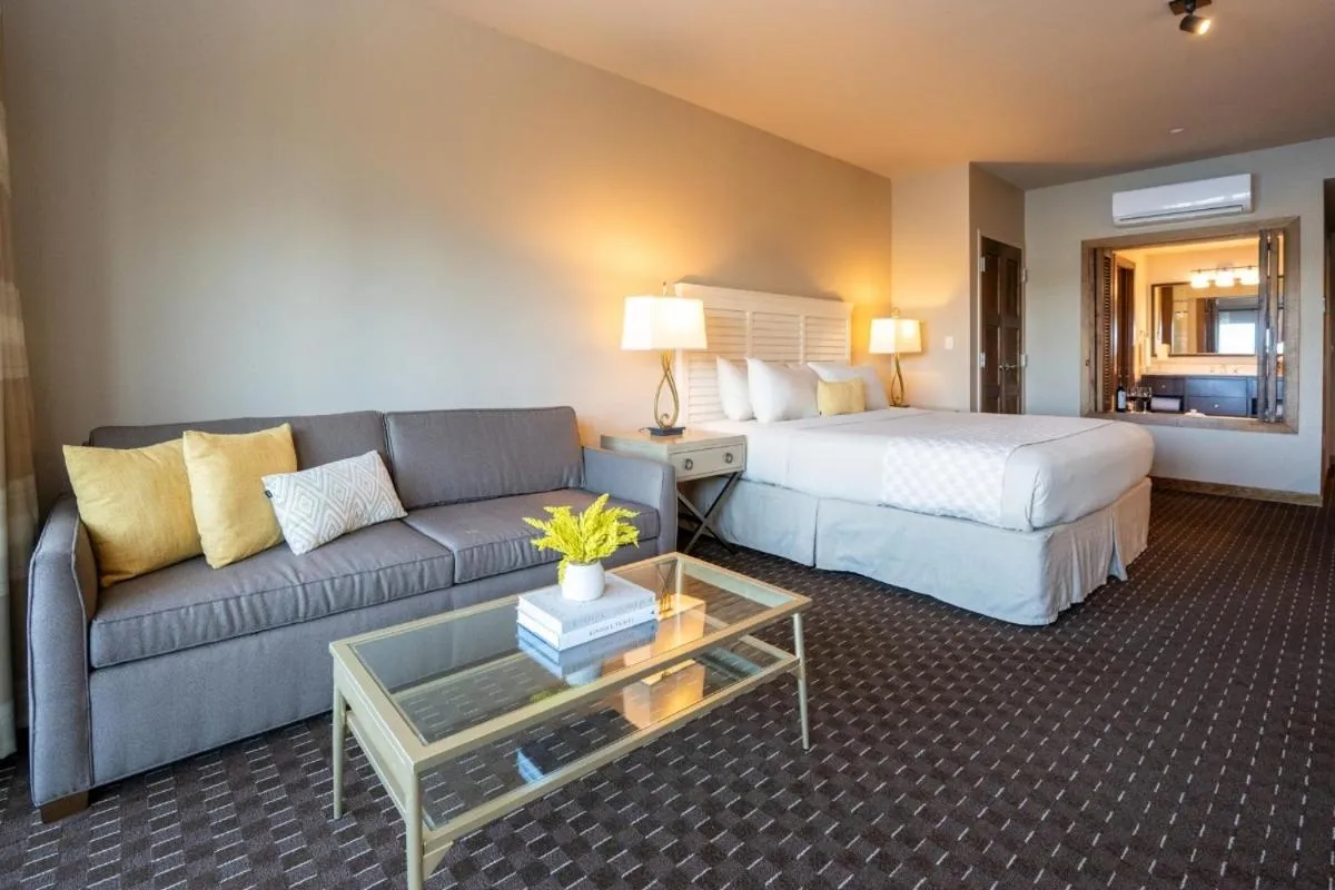 Bed in The Lodge at Columbia Point