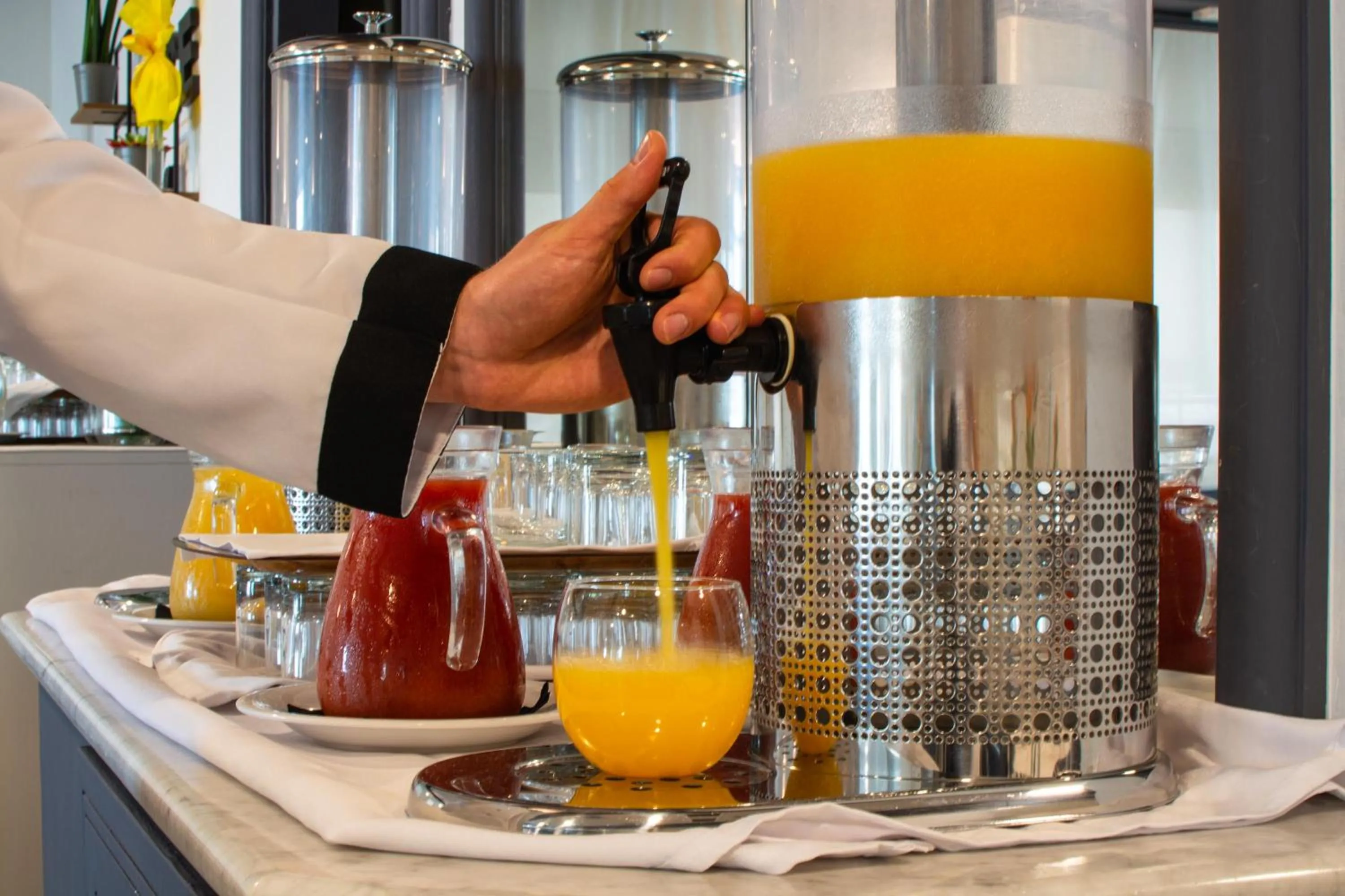 Food and drinks in Hotel Gritti