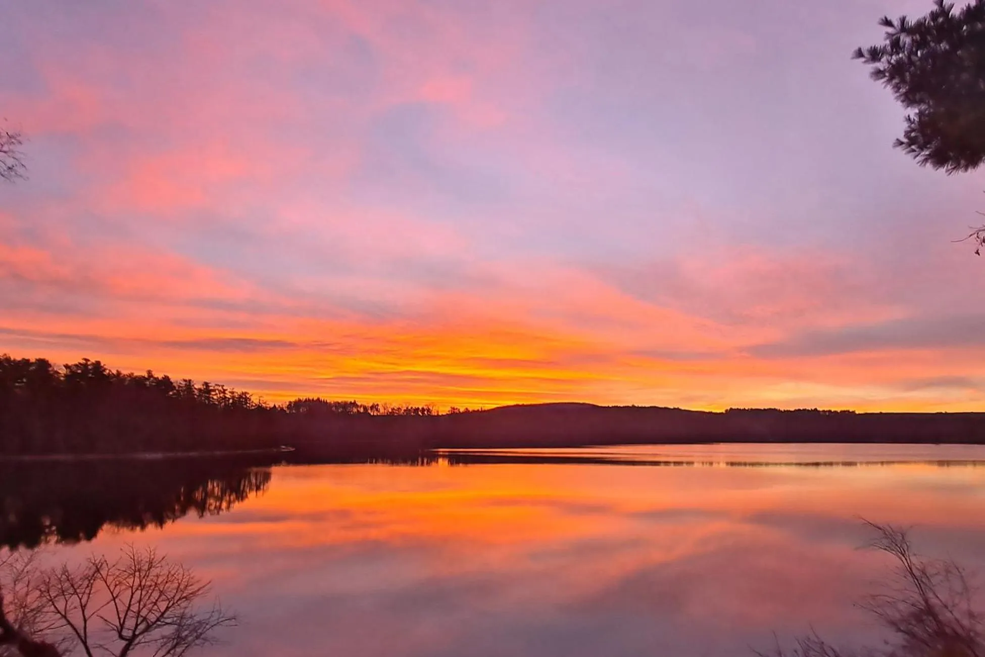 Lake view in Lakehouse Inn