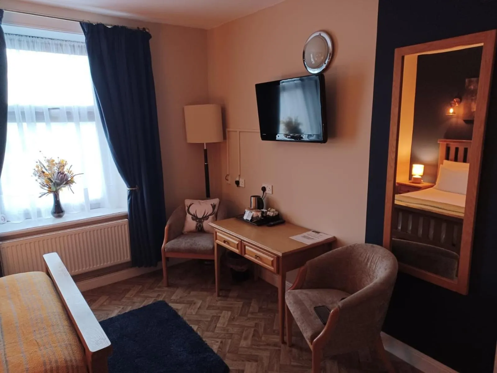 Bed in The Renishaw Rooms