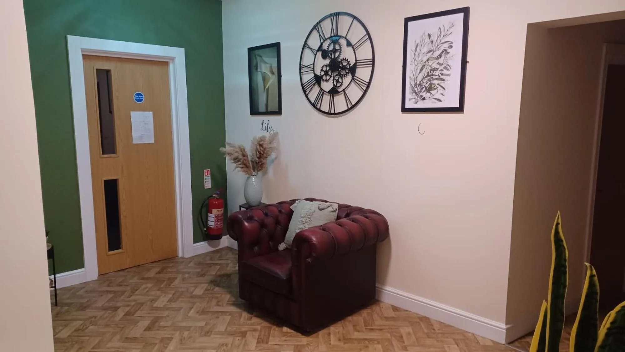 Seating area in The Renishaw Rooms