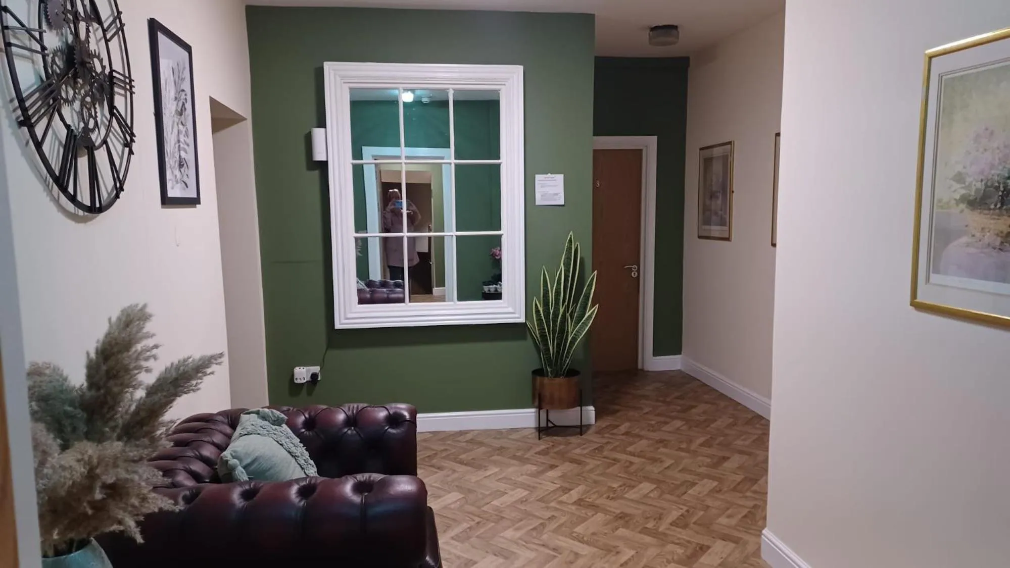 Seating area in The Renishaw Rooms