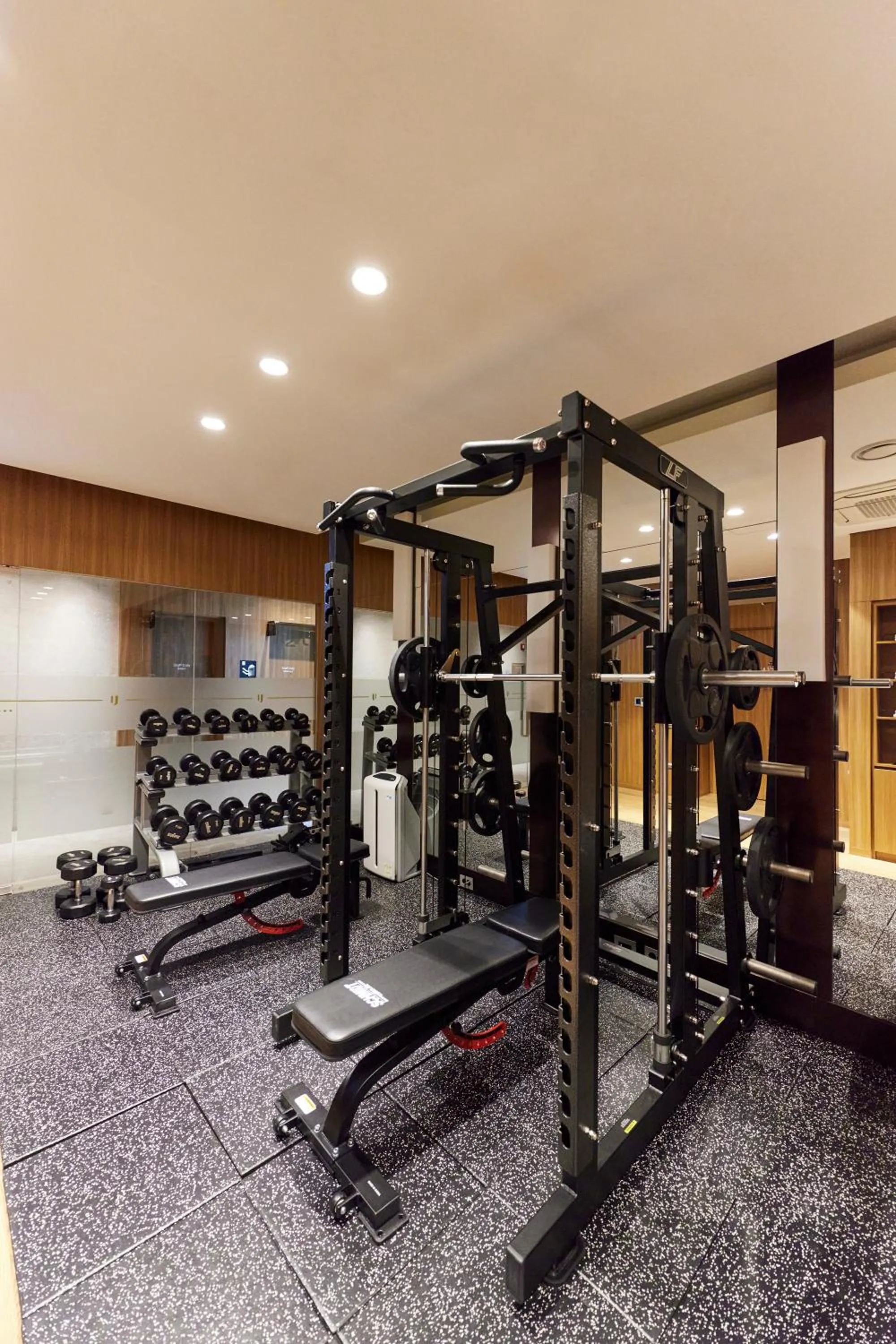 Fitness centre/facilities in Hotel Uri&