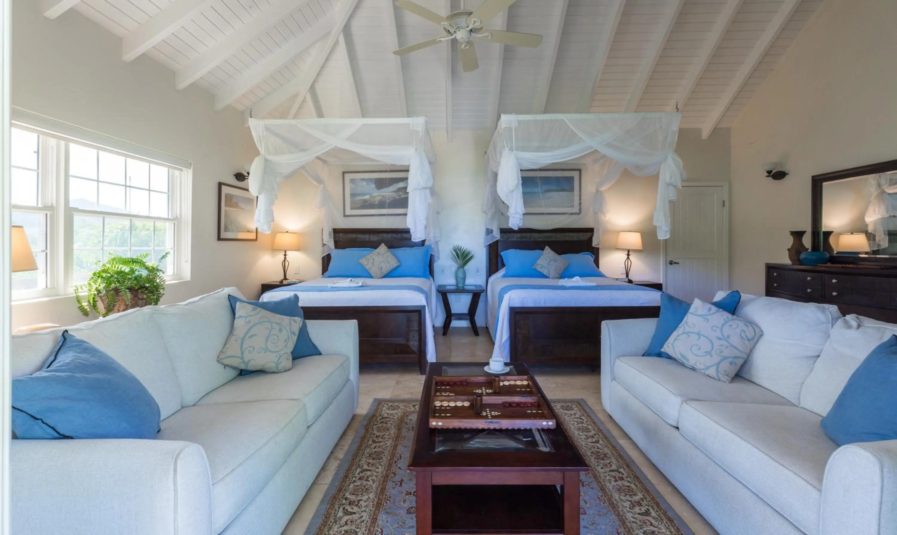 Bed in Gunpowder House & Suites