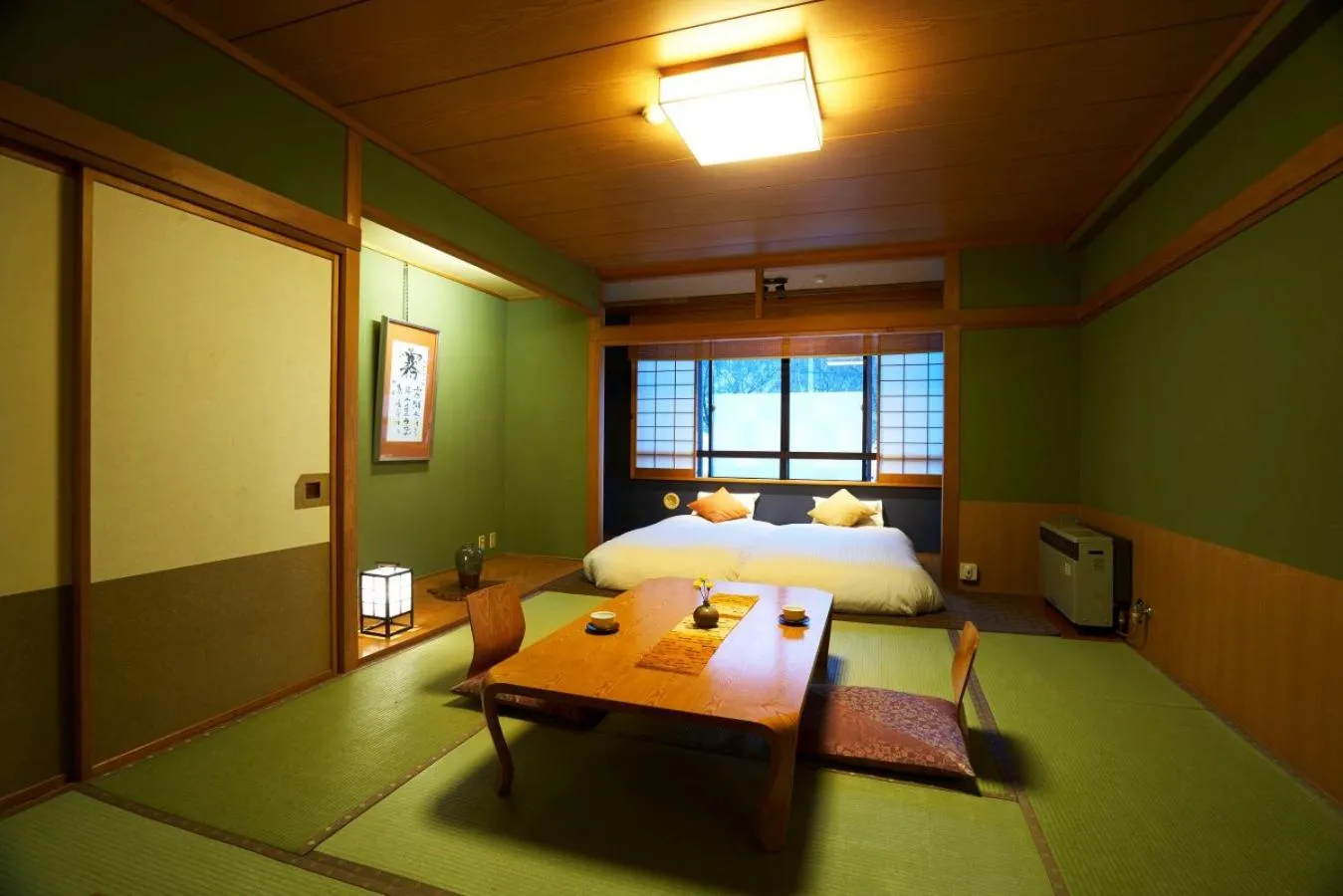 Photo of the whole room, Bed in Meitoya So