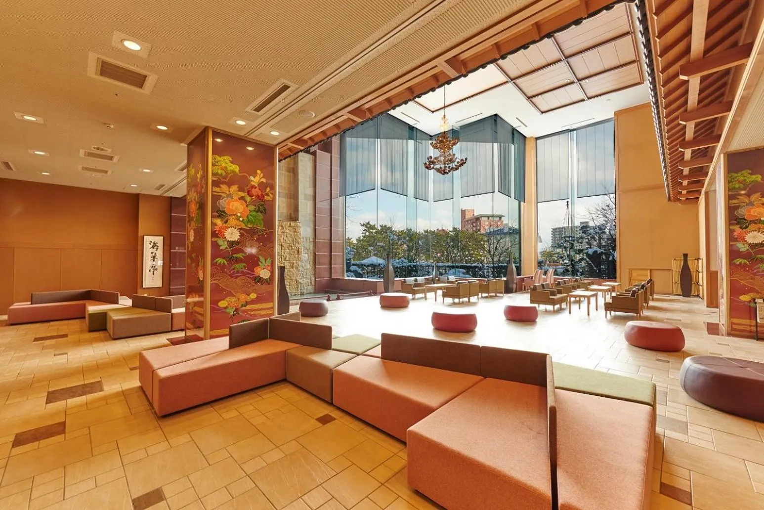 Lobby or reception in Heiseikan Kaiyotei