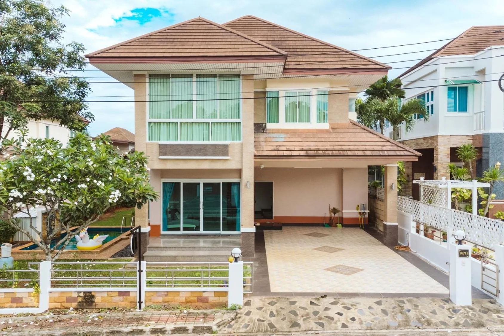 Property building in June Pool Villa