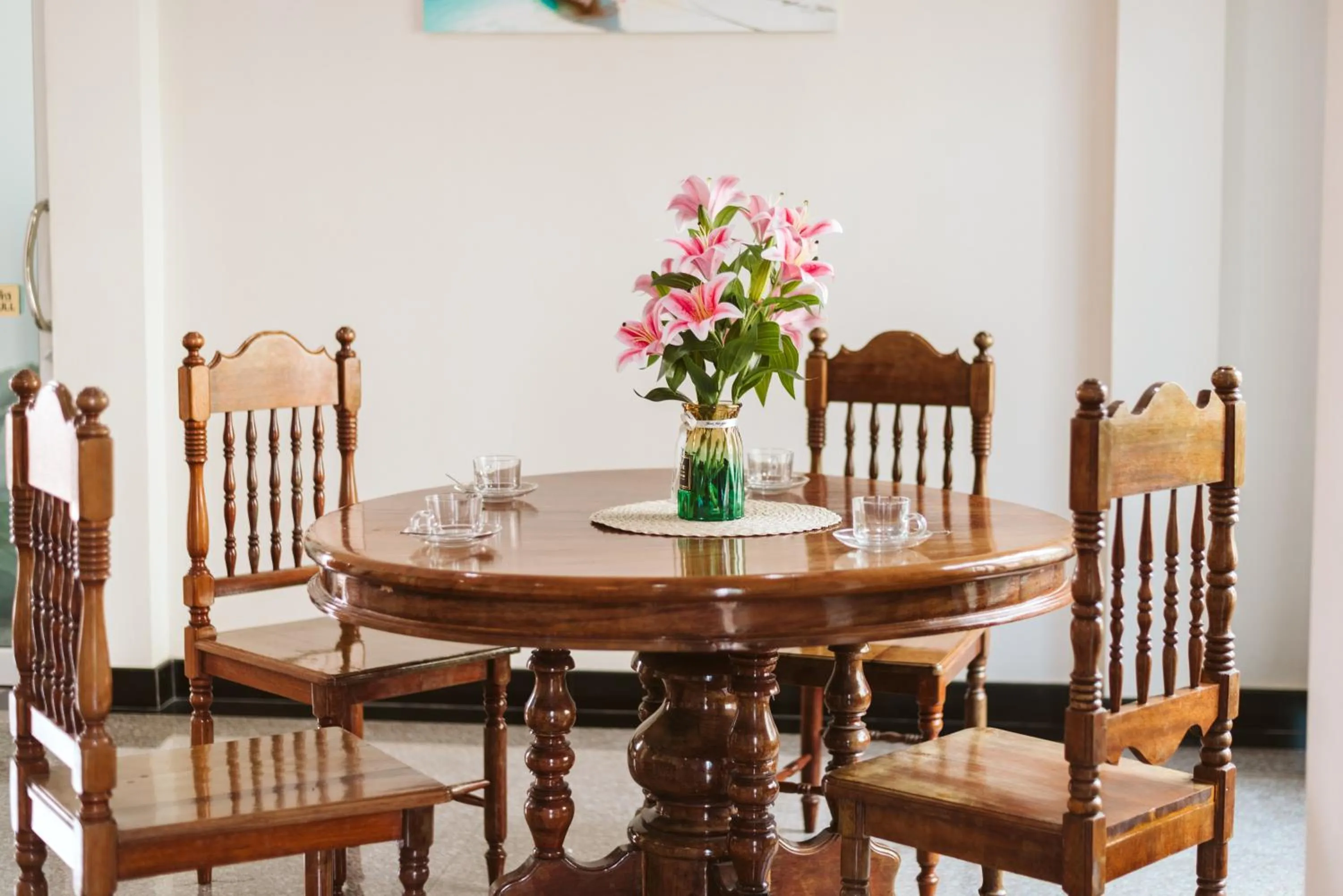 Living room in June Pool Villa