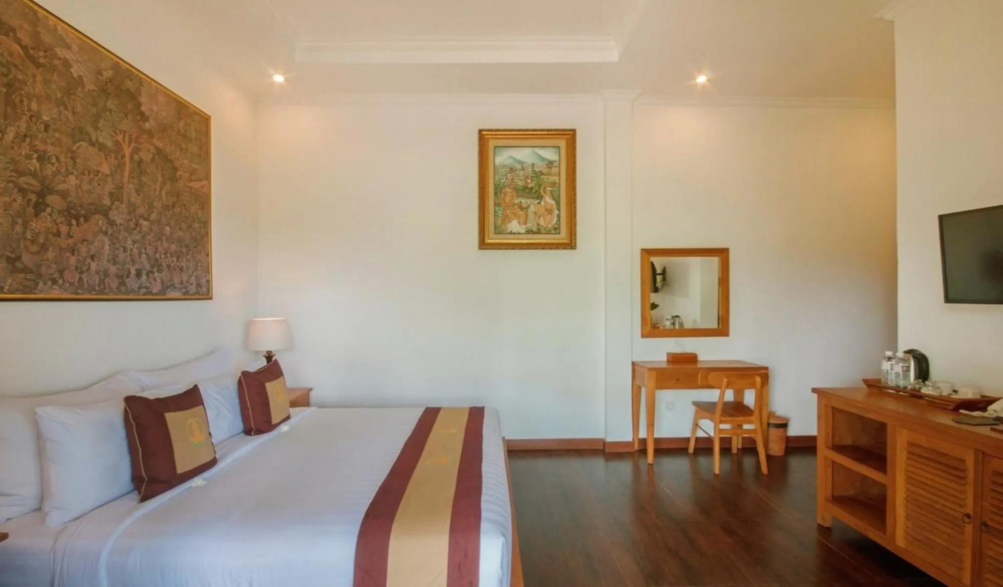 Bedroom, Bed in Uma Dawa Resort and Spa