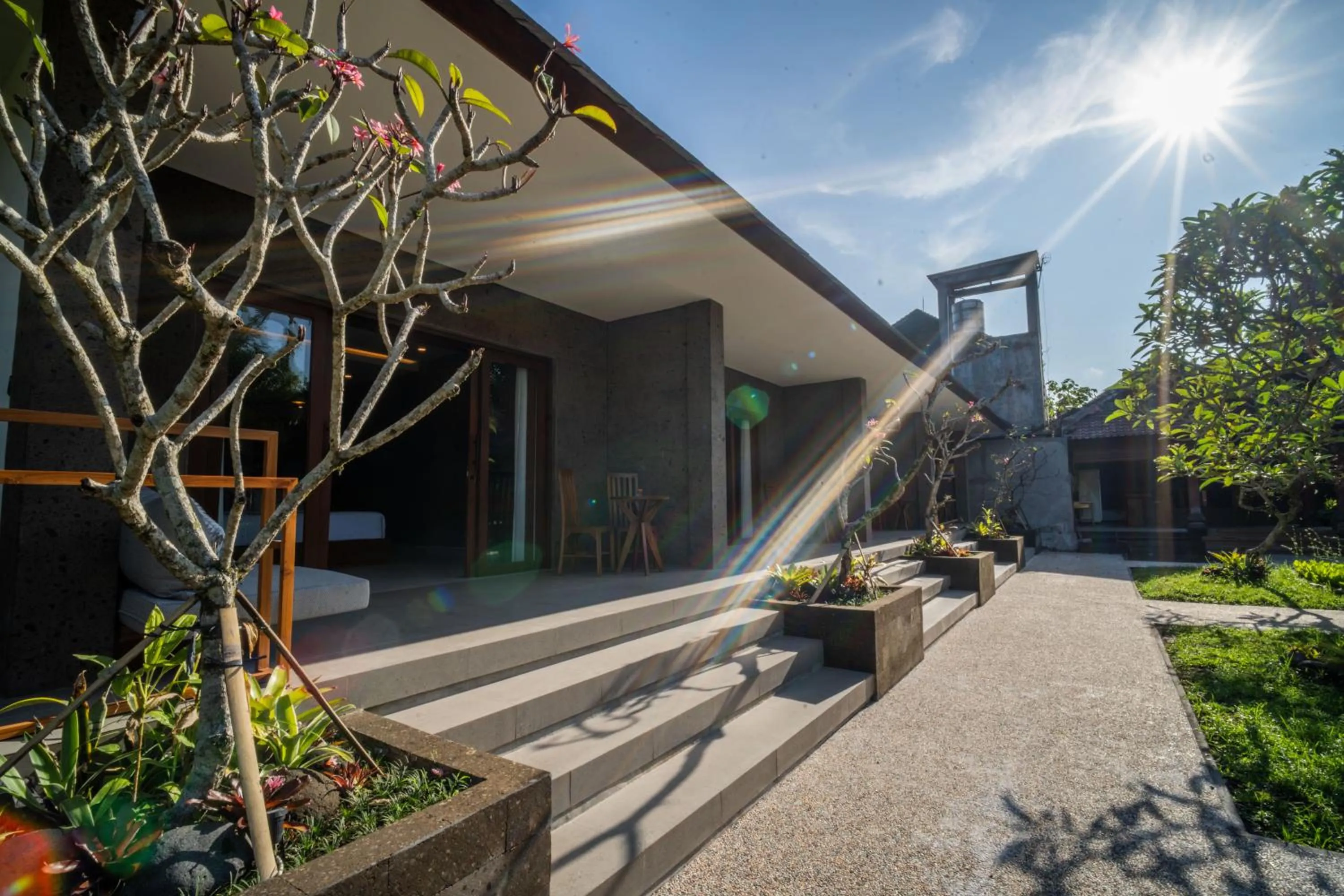 Property building in Uma Dawa Resort and Spa