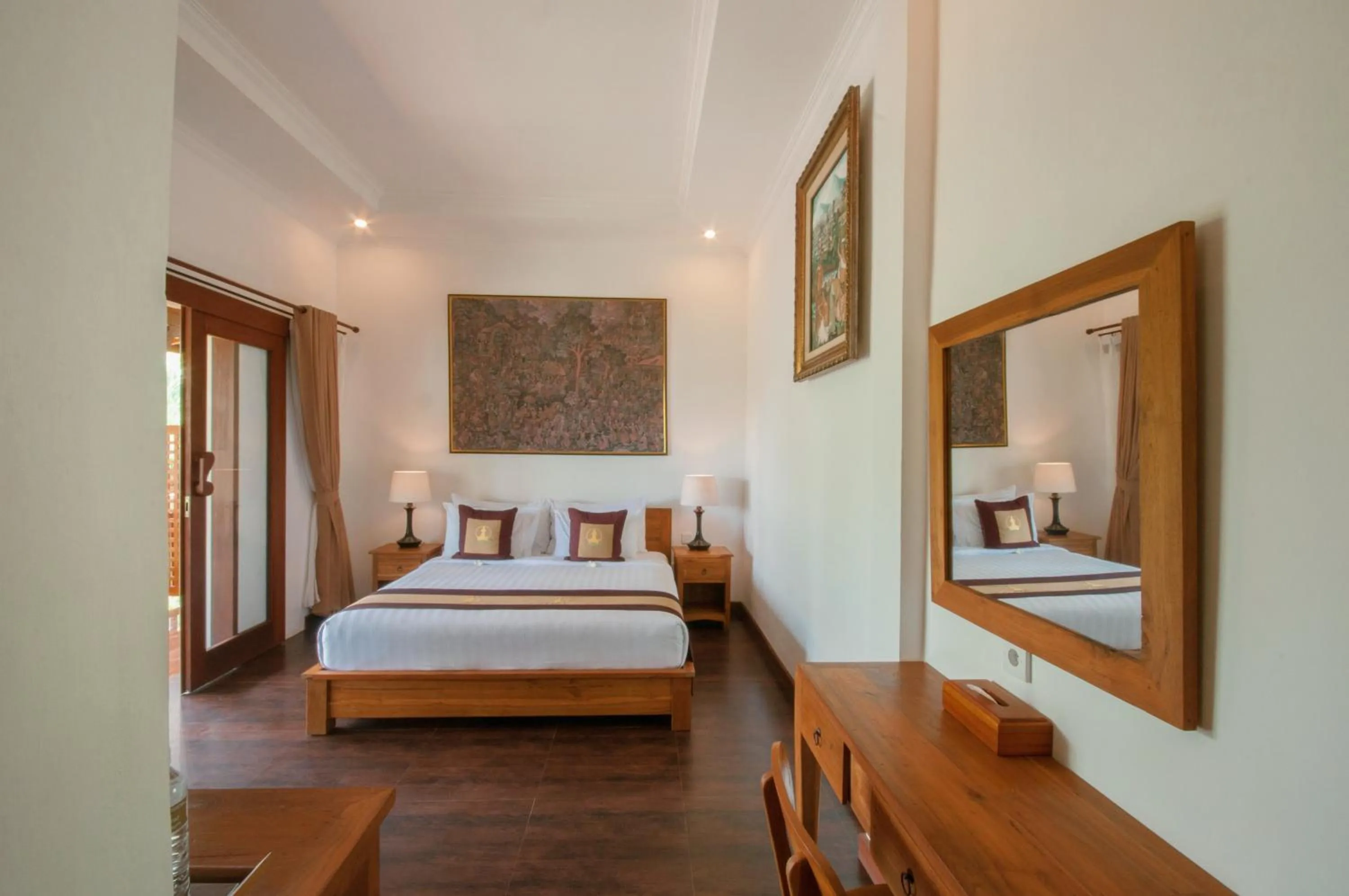 Bedroom, Bed in Uma Dawa Resort and Spa