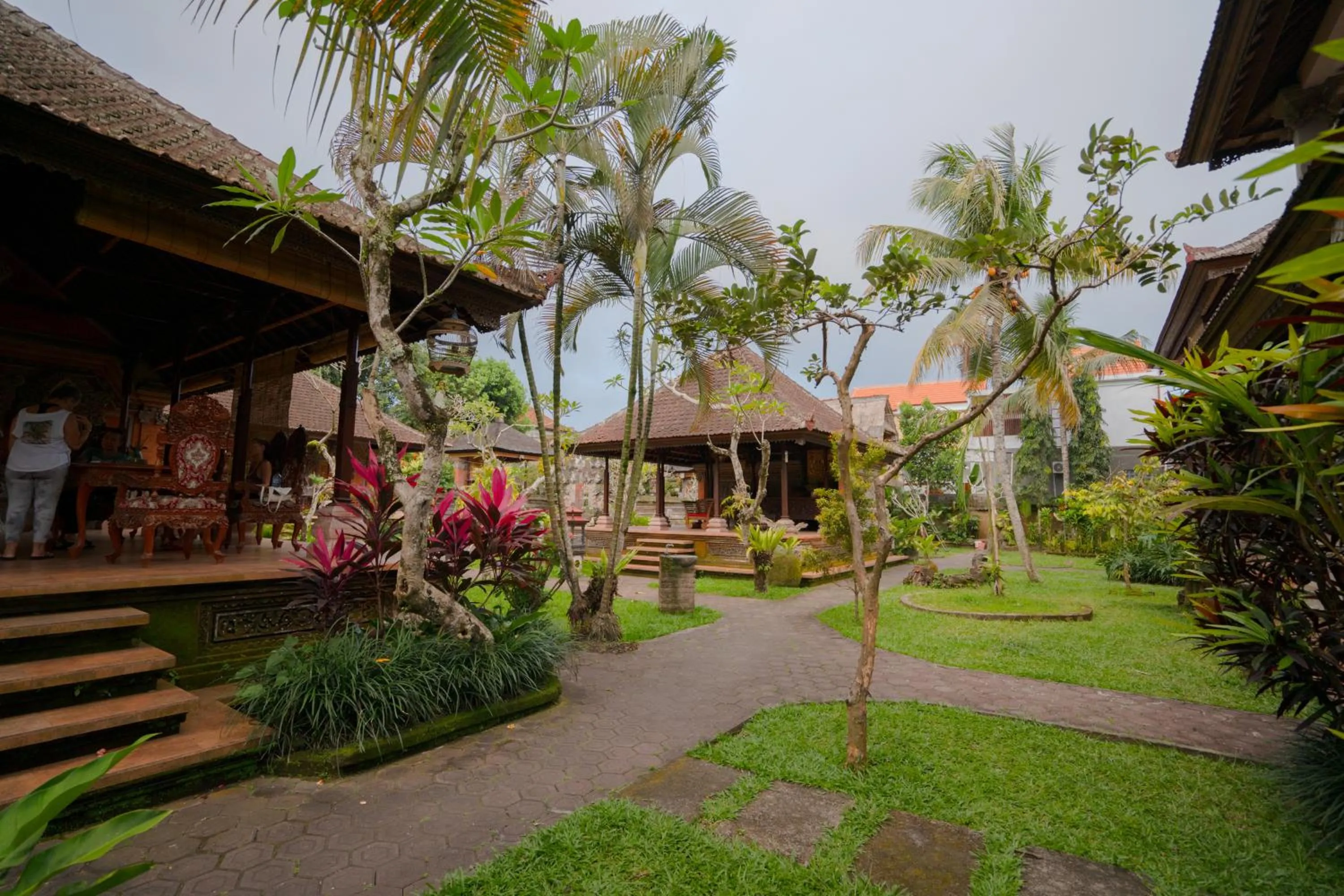 Garden in Uma Dawa Resort and Spa