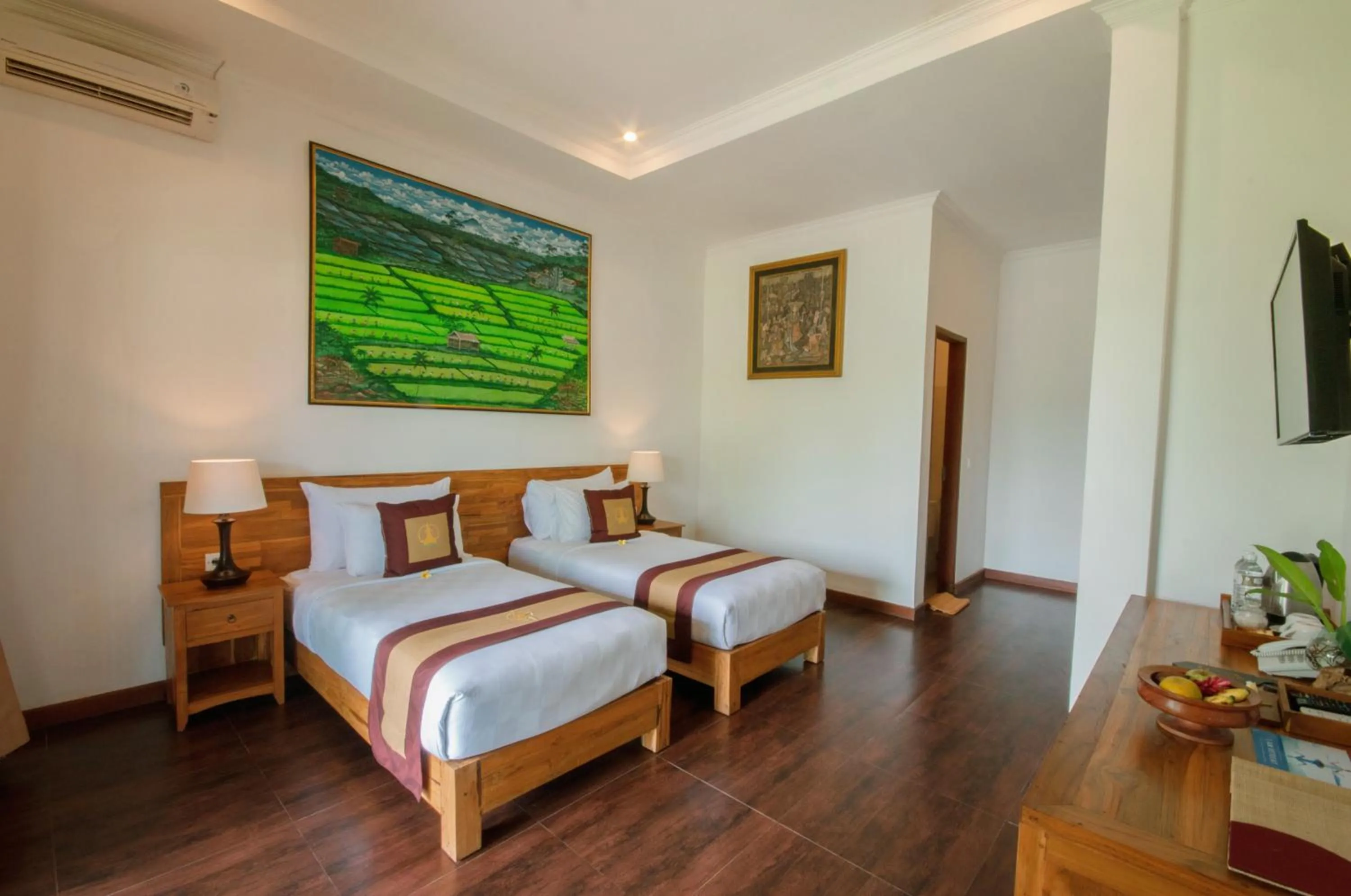 Bedroom, Bed in Uma Dawa Resort and Spa