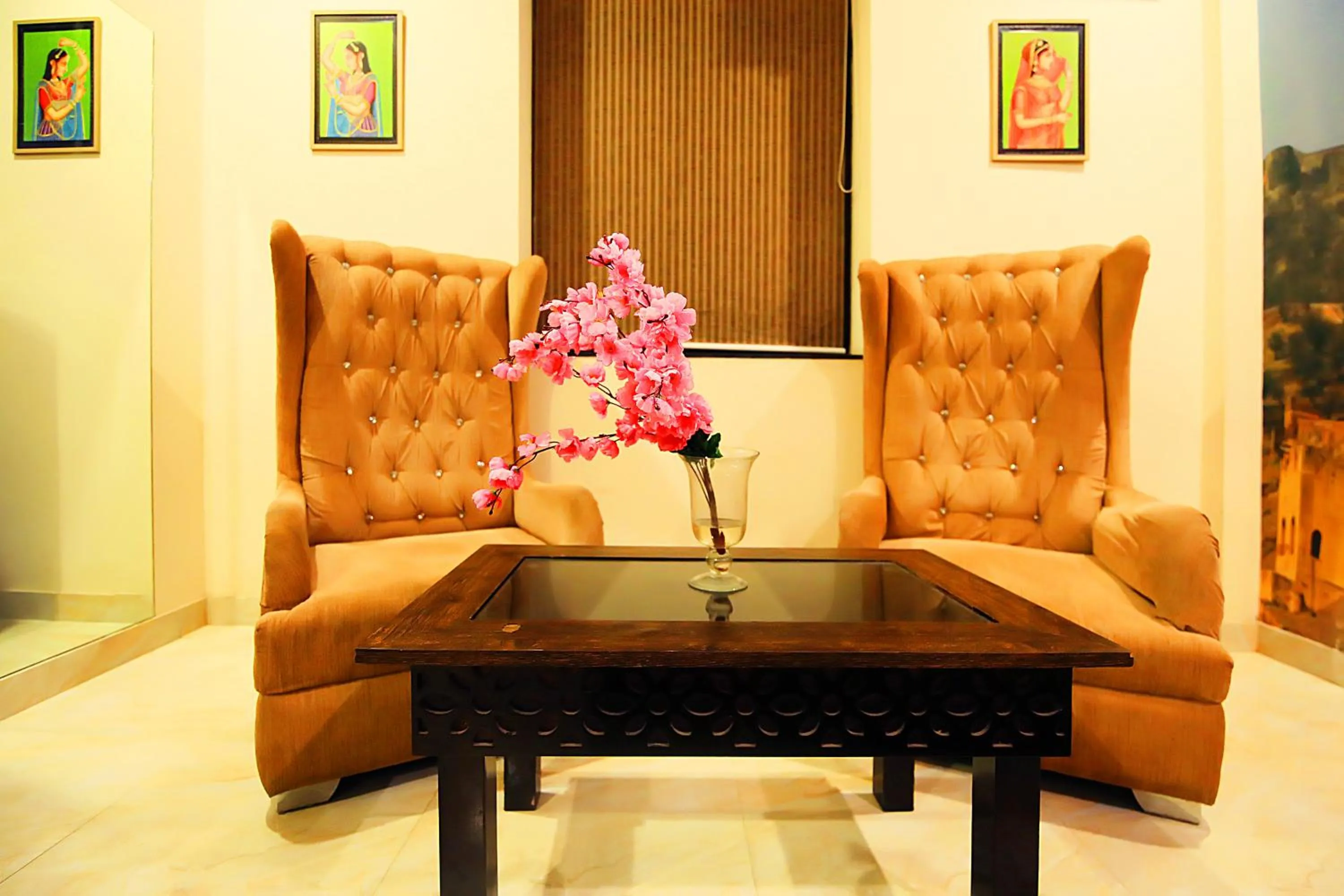 Seating area in V One Pride