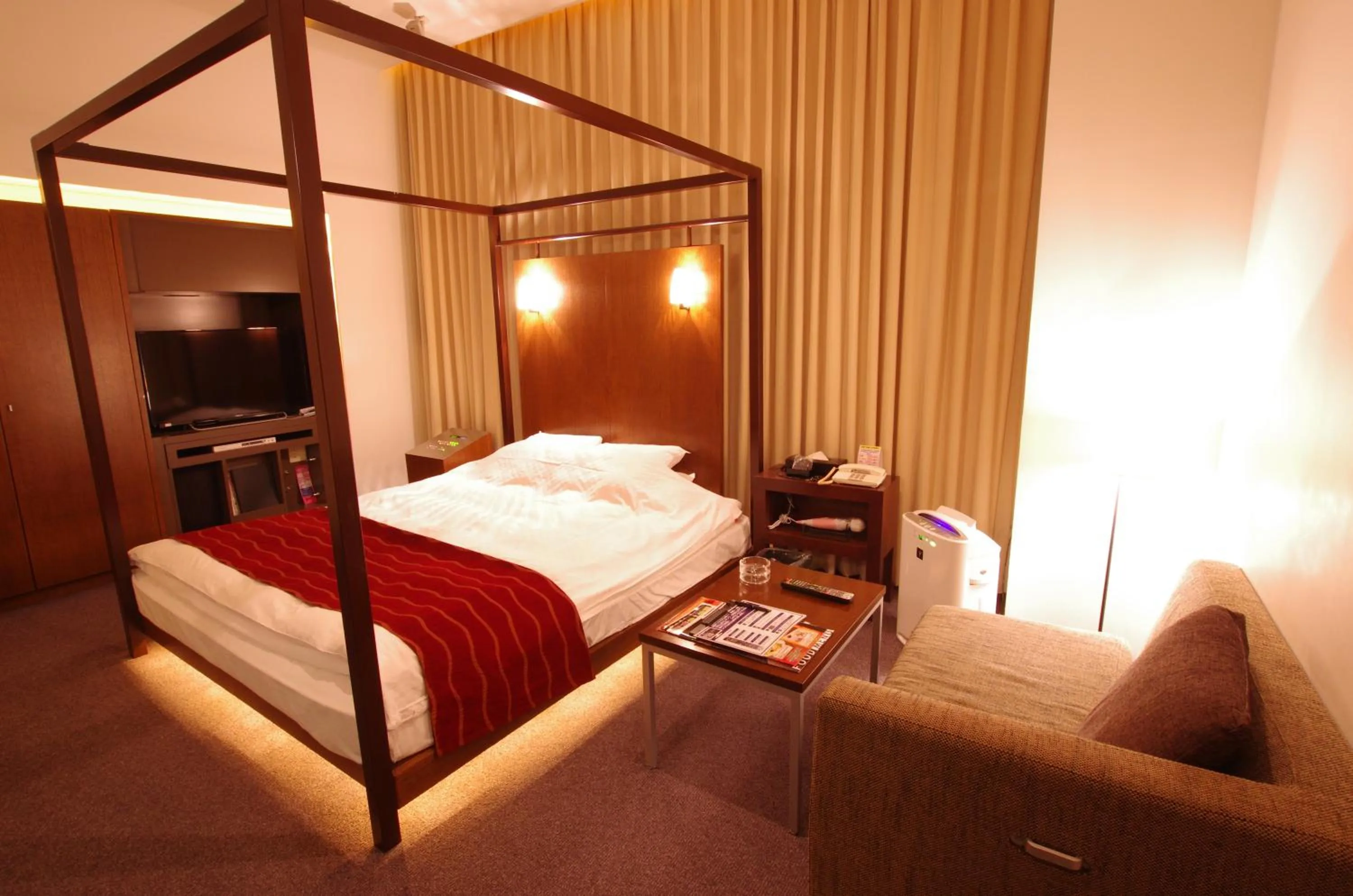 Photo of the whole room, Bed in Blue Hotel Octa (Adult Only)