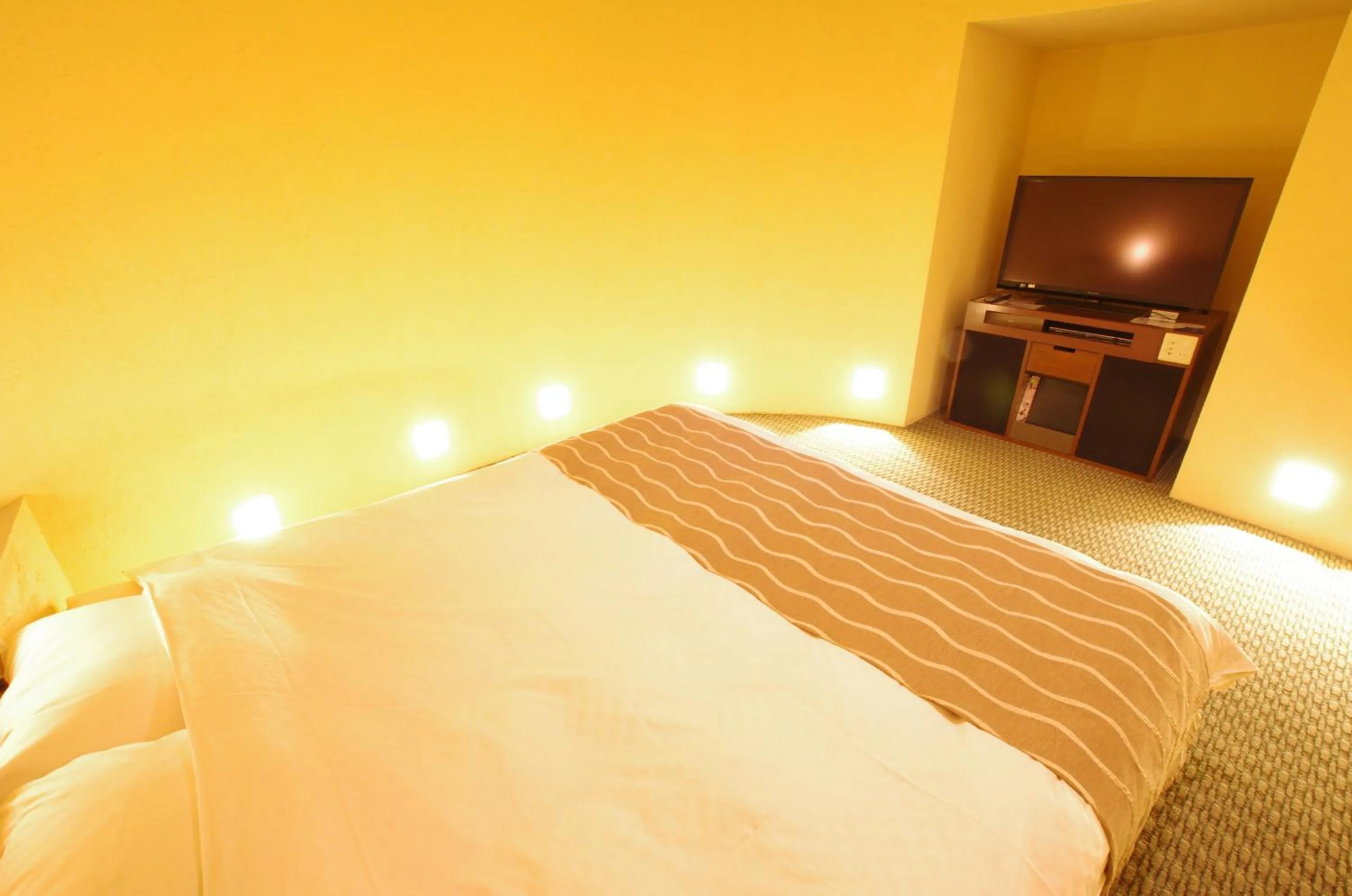 Photo of the whole room, Bed in Blue Hotel Octa (Adult Only)