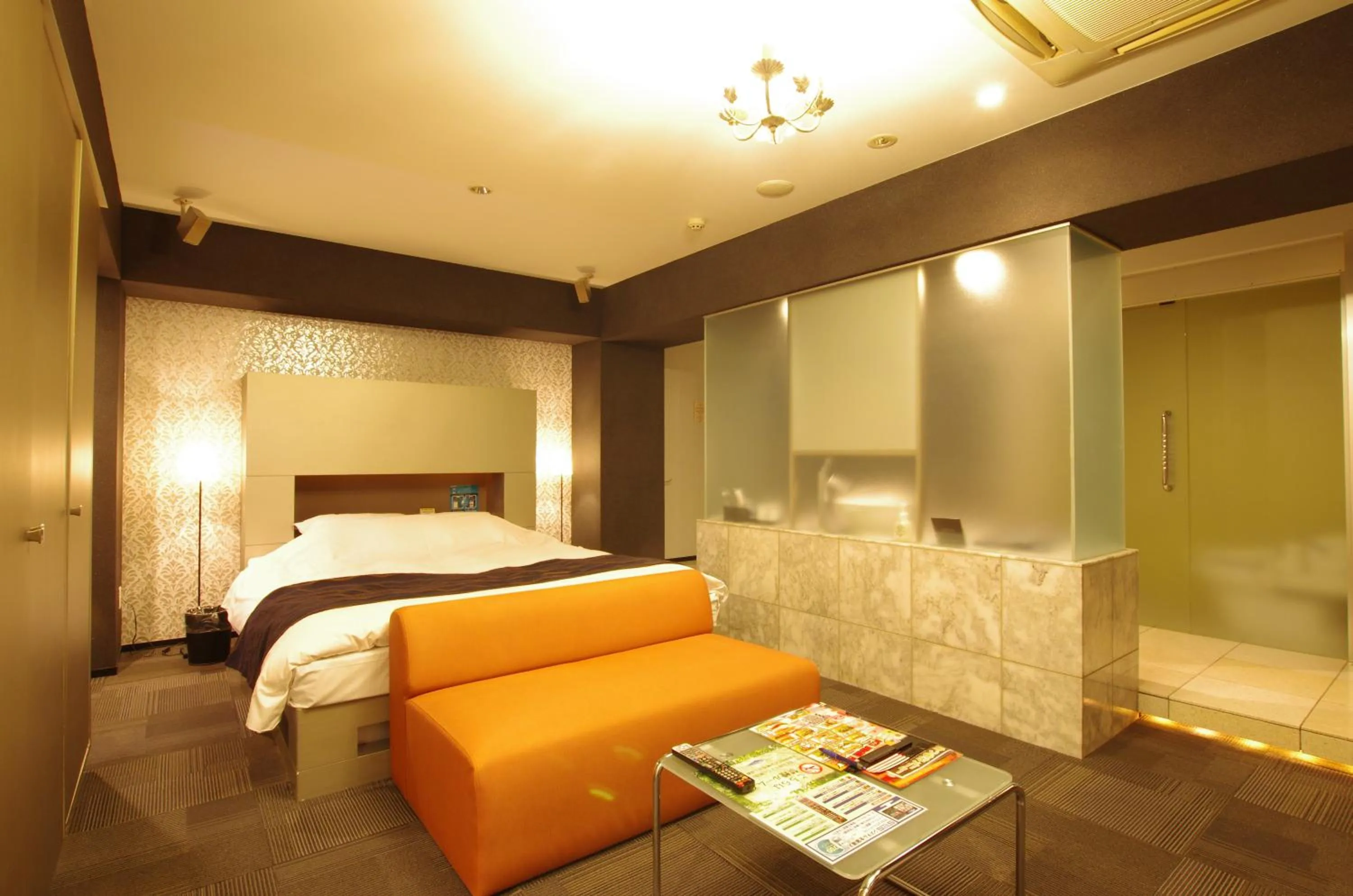 Photo of the whole room, Bed in Blue Hotel Octa (Adult Only)