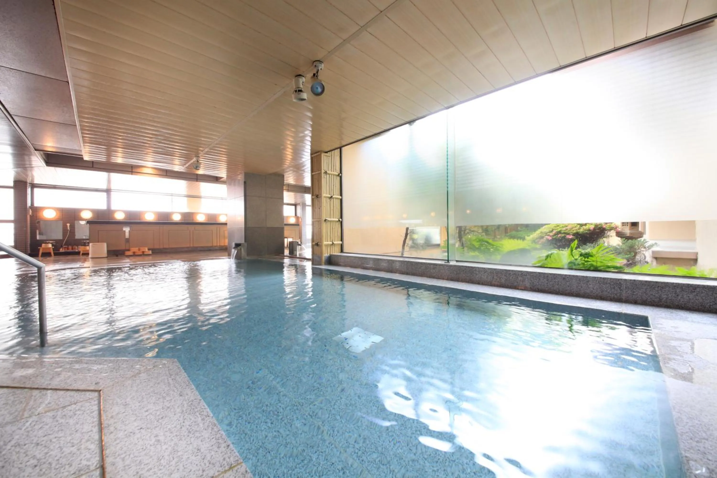 Hot Spring Bath in Heiseikan Shiosaitei