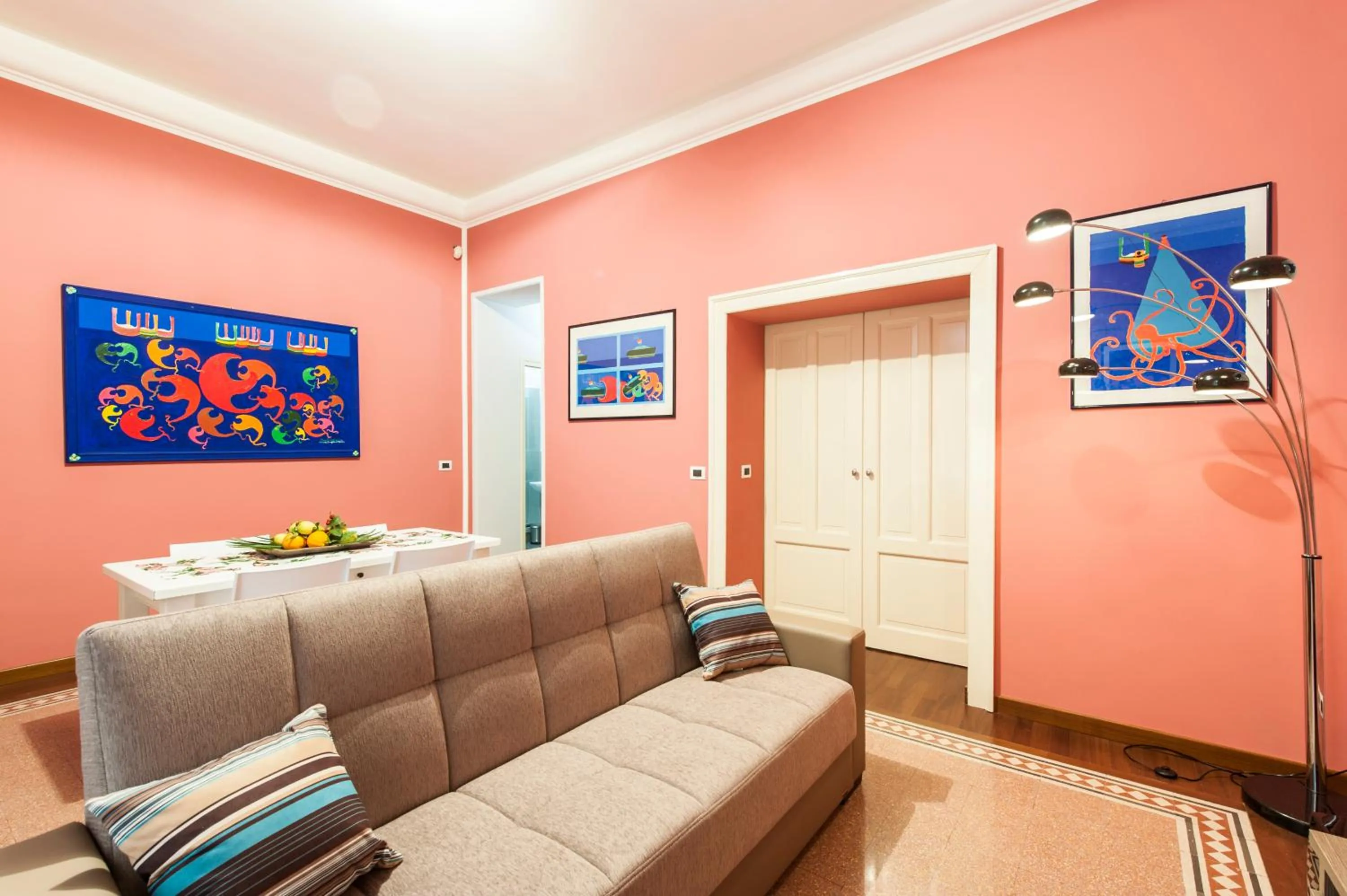 Living room in Rabbad Apartments