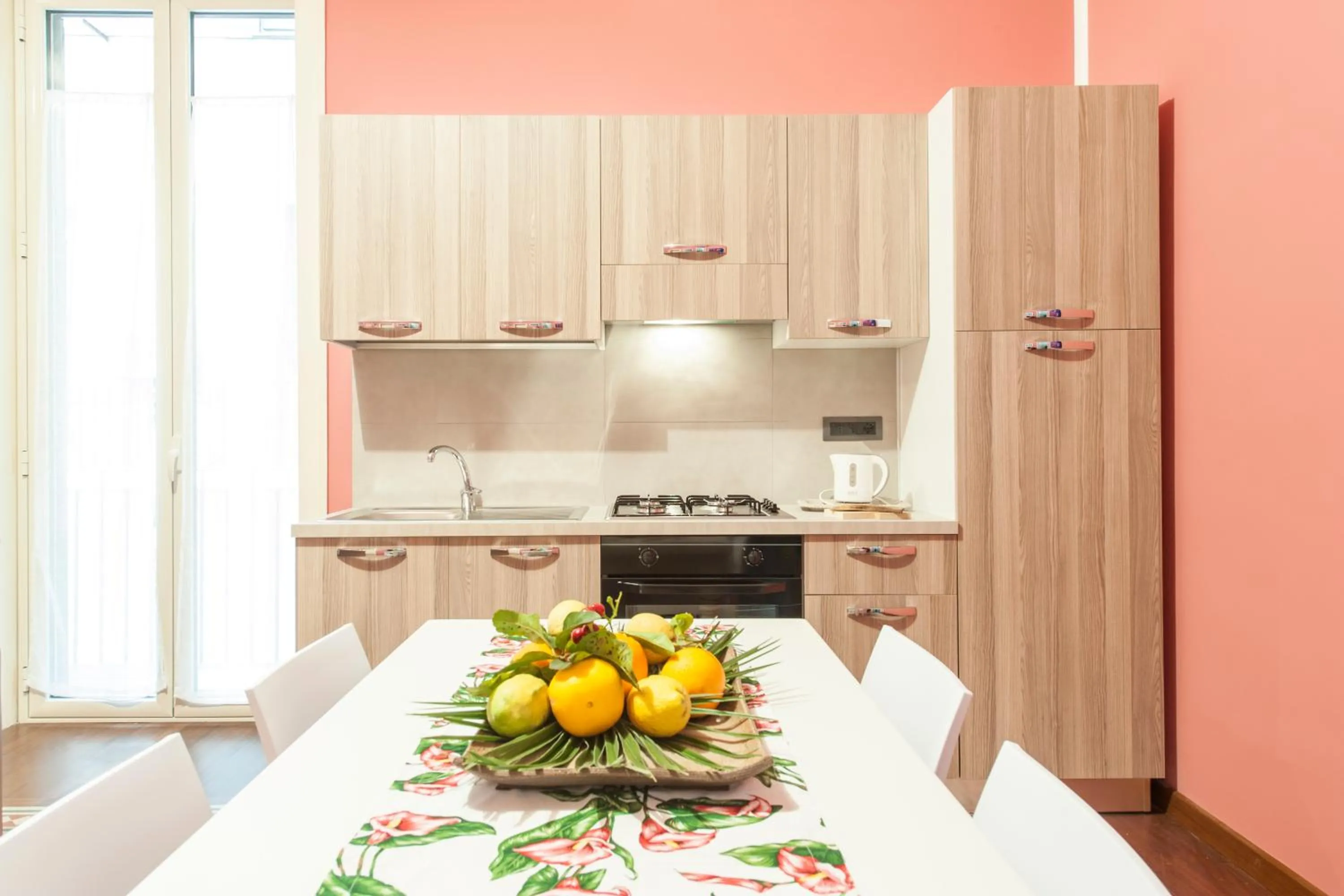 Kitchen or kitchenette in Rabbad Apartments