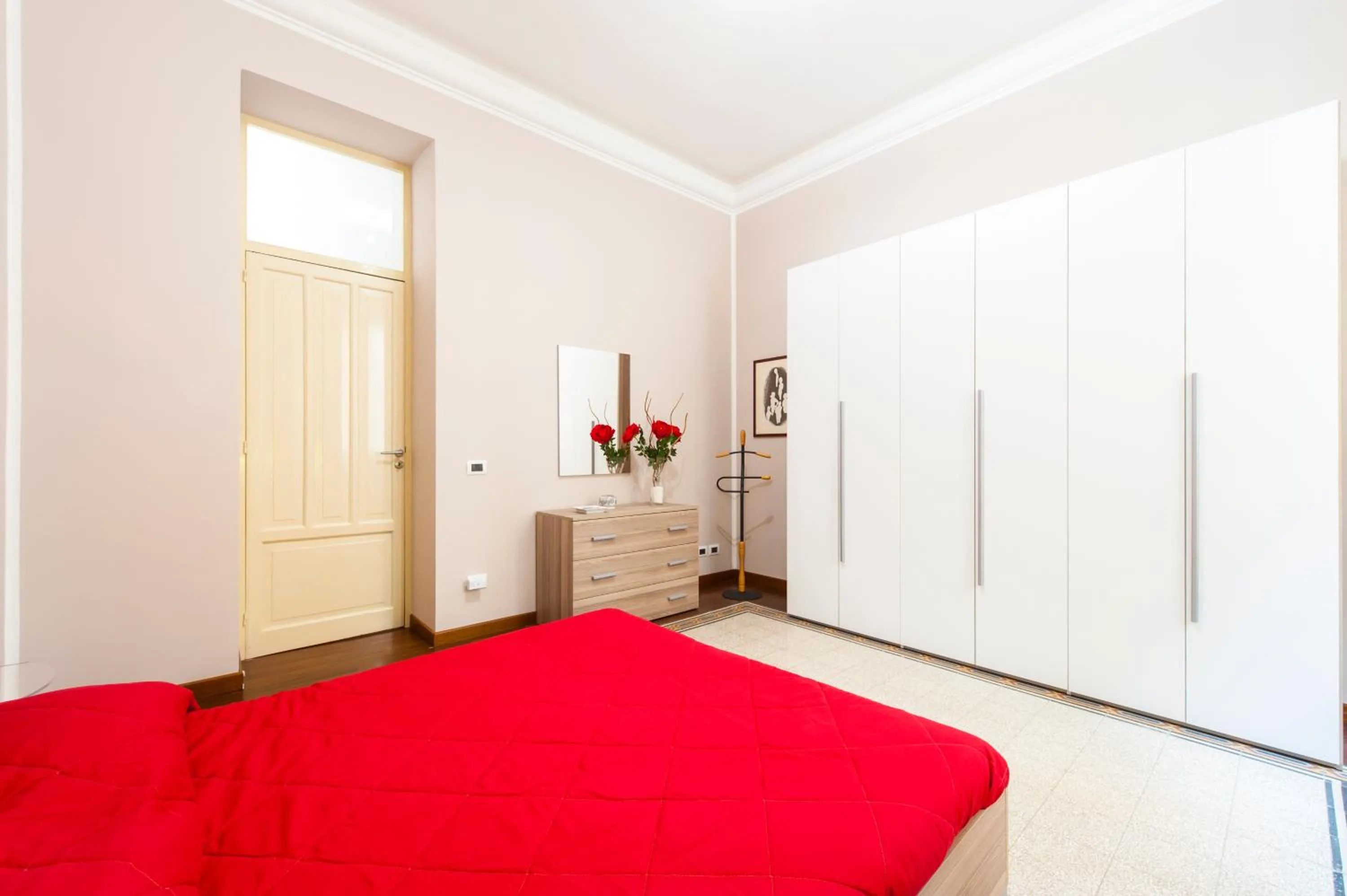 Bedroom, Bed in Rabbad Apartments
